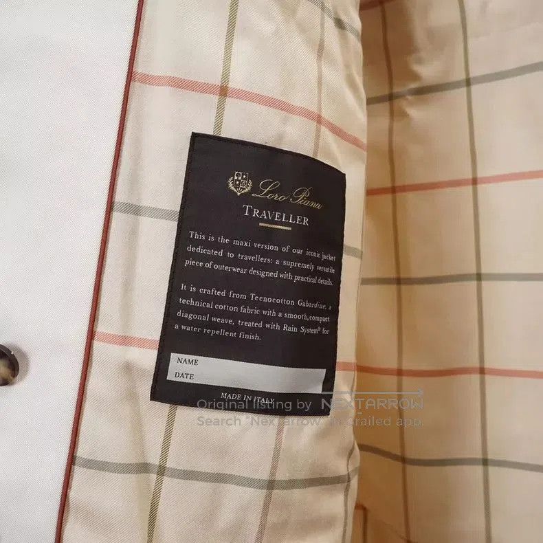 Loro Piana Loro Piana Long Traveller Coat. Size US M / EU 48-50 / 2 - 7 Thumbnail