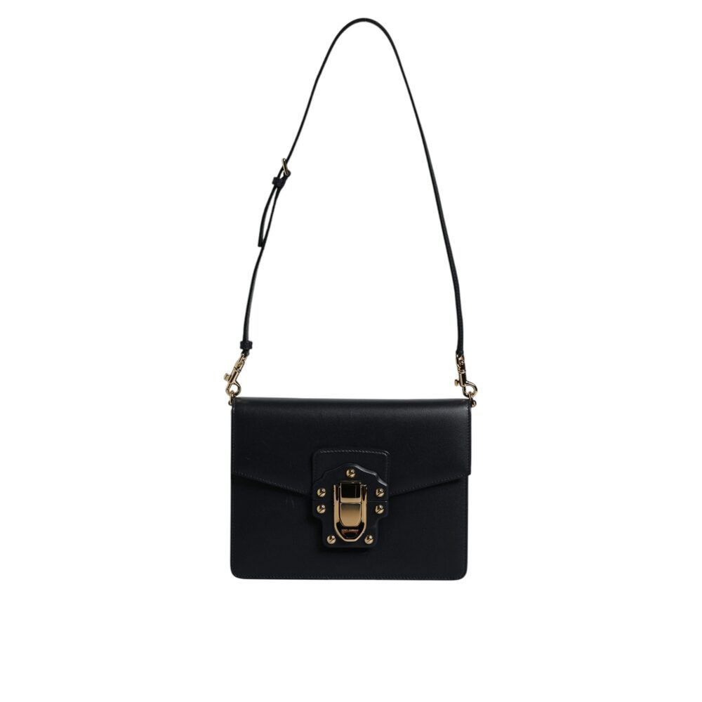 Dolce & Gabbana Dolce & Gabbana Black Calfskin Leather Shoulder Strap Bag Wo Size ONE SIZE - 1 Thumbnail