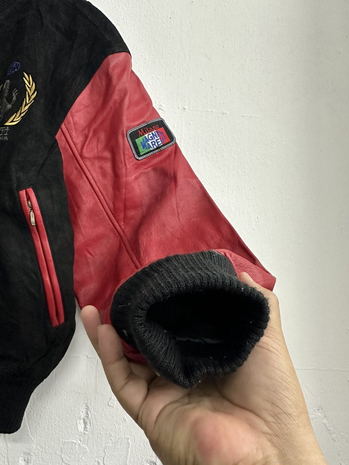 Ferrari 90’s Rare Ferrari Magneti Marelli Leather Jacket Size US M / EU 48-50 / 2 - 5 Thumbnail