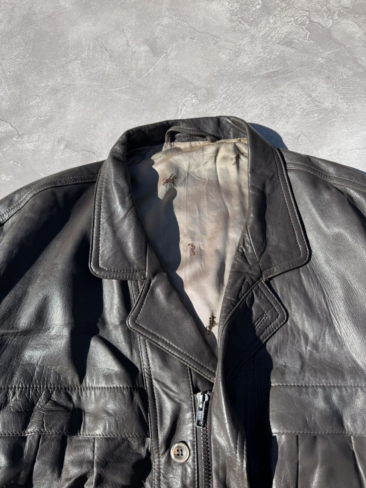Leather Vintage Frey Leather Dark Brown Y2k Jacket Size US M / EU 48-50 / 2 - 5 Thumbnail