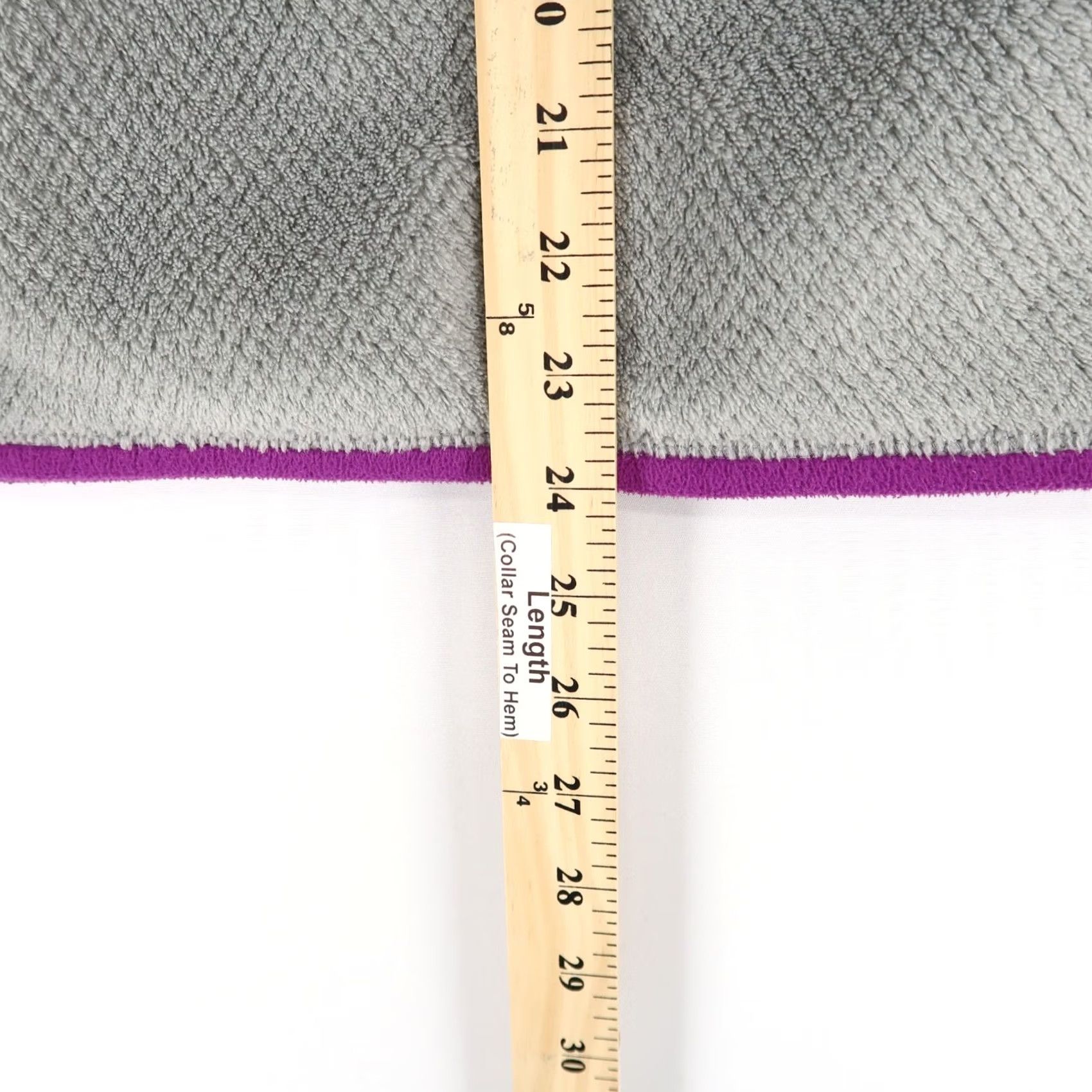 Patagonia Patagonia Basic Jacket Womens M Gray Tool Snap Pullover Fleece Quarter Deep Pile Size M / US 6-8 / IT 42-44 - 5 Thumbnail