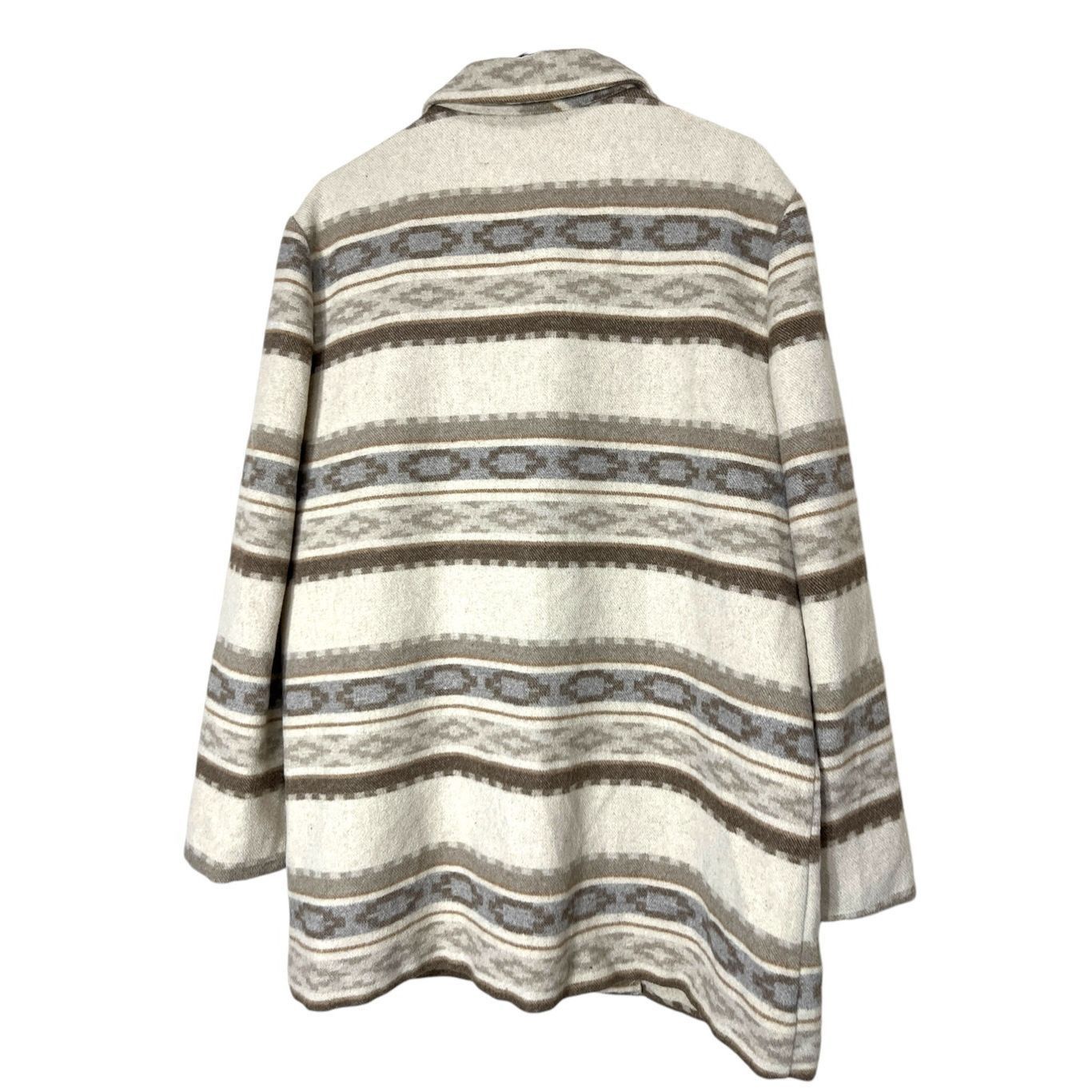 Casablanca Vintage Casablanca Wool Blend Southwestern Aztec Blazer Coat Size XL / US 12-14 / IT 48-50 - 9 Thumbnail