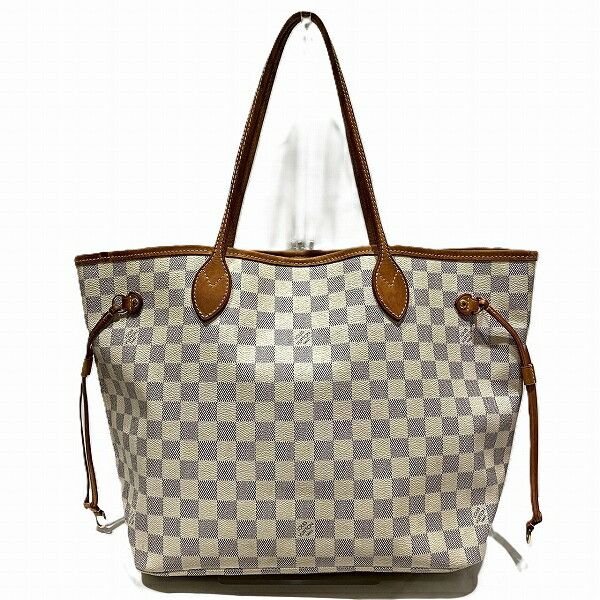 Louis Vuitton Louis Vuitton Louis Vuitton Neverfull MM Tote Bag N51107 Canvas Tote Bag N51107 in Good Condition Size ONE SIZE - 1 Thumbnail