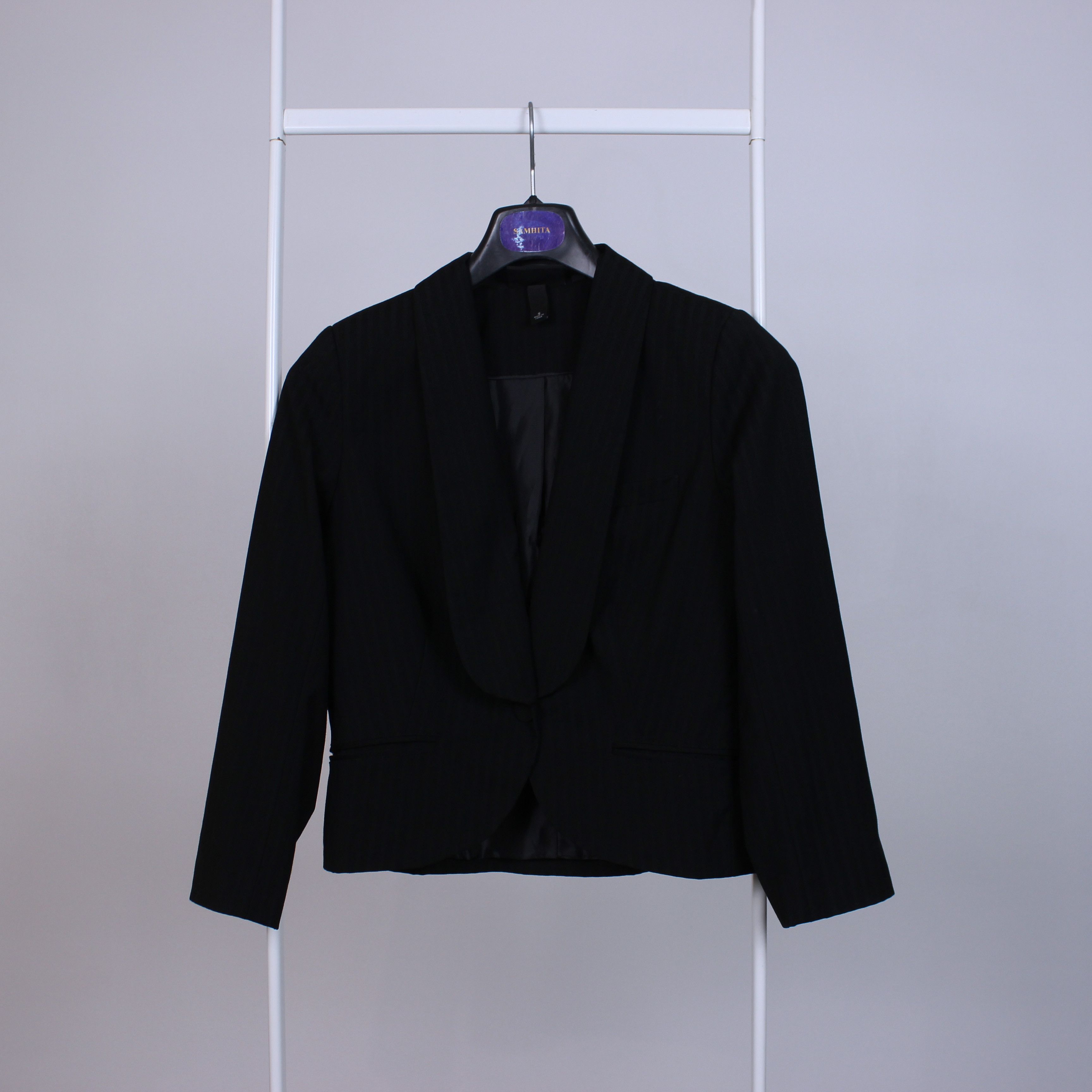 Alexander McQueen Alexander McQueen blazer women S black jacket rare Size S / US 4 / IT 40 - 2 Thumbnail