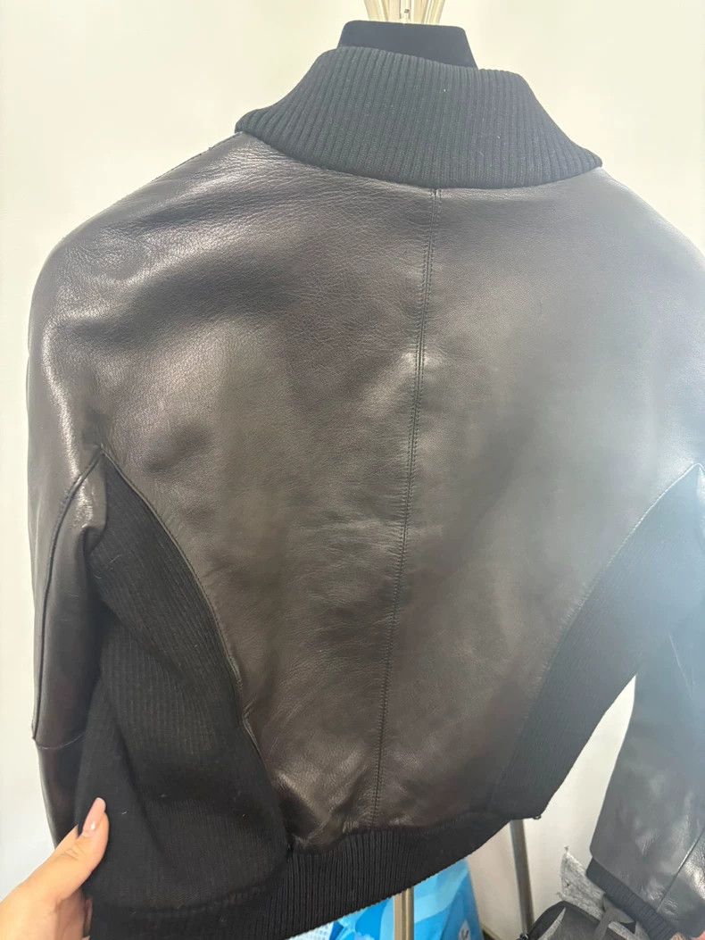 Loewe LOEWE Short black sheepskin leather jacket Size XS / US 0-2 / IT 36-38 - 8 Thumbnail