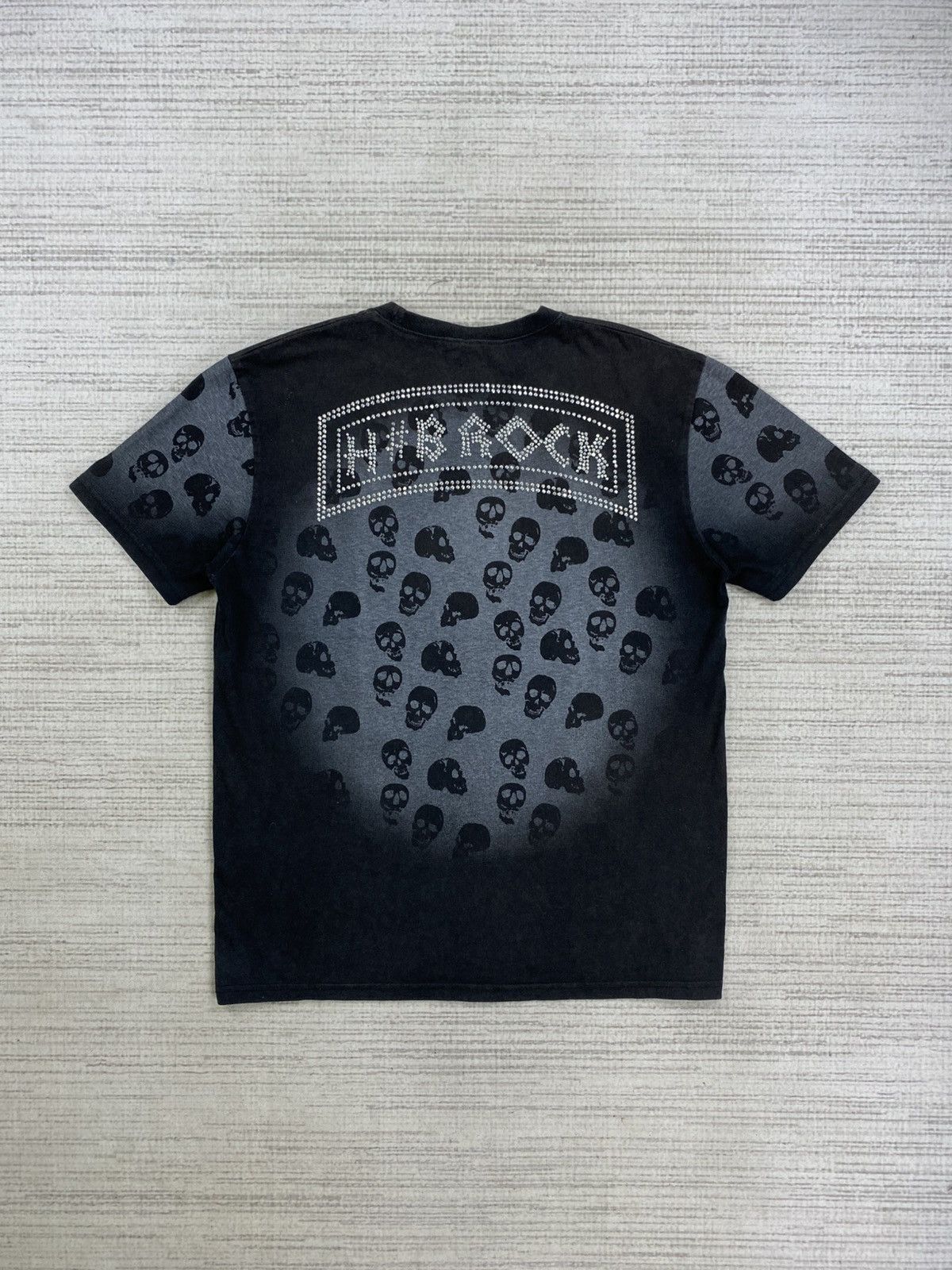 If Six Was Nine × Japanese Brand Vintage Habana Skull Big Printed Shortsleeve Shirt Size US M / EU 48-50 / 2 - 2 Thumbnail