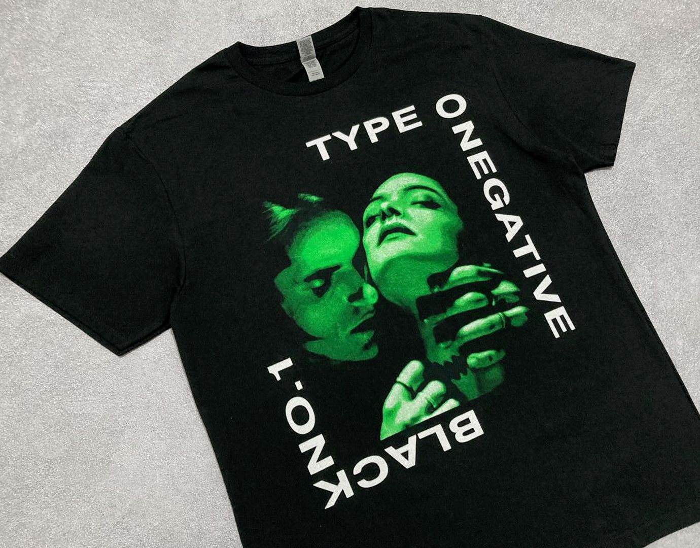 Band Tees T-shirt Type O Negative - Black No.1 - gothic metal Size US L / EU 52-54 / 3 - 2 Thumbnail