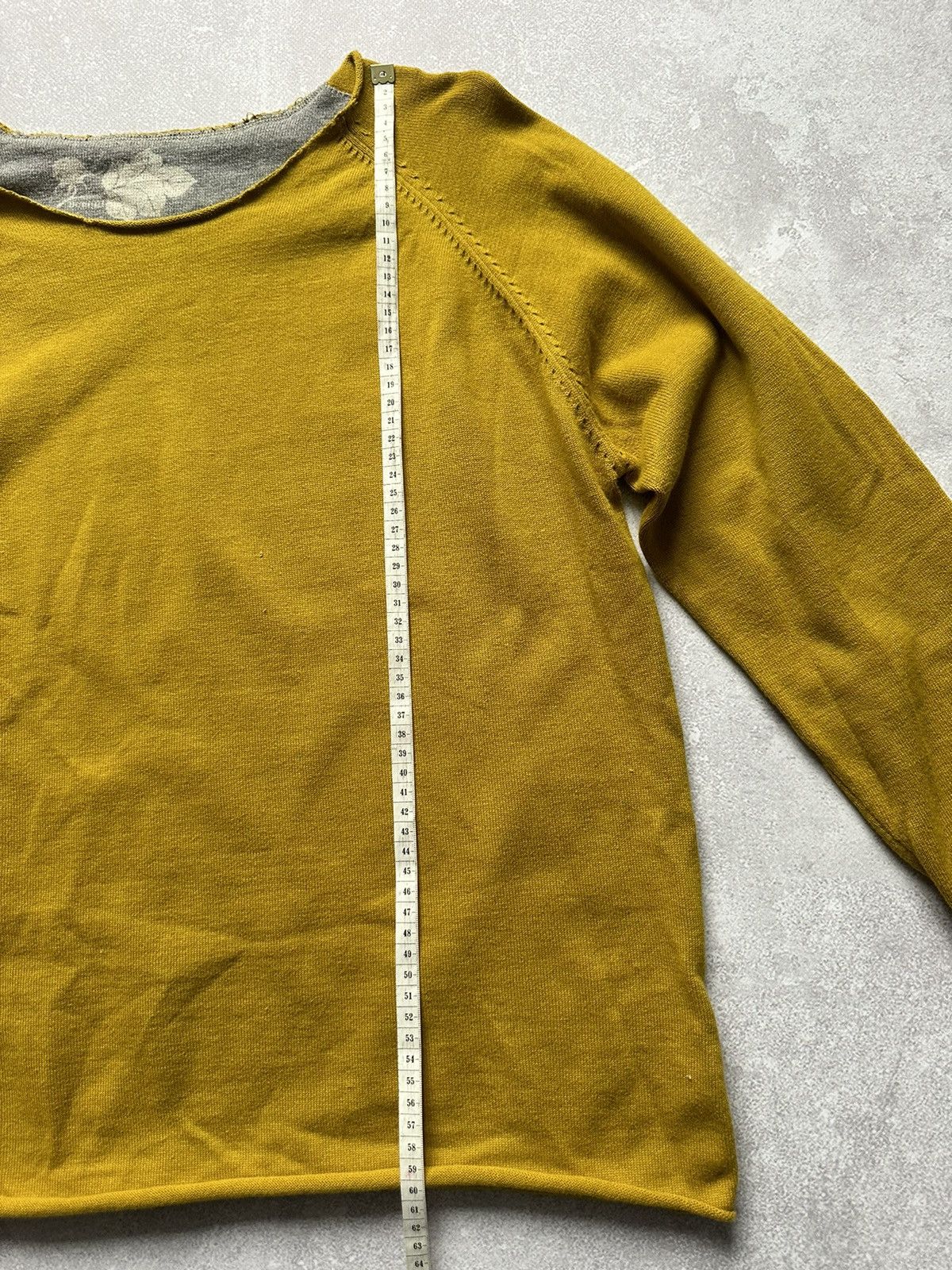 Designer × Vintage Sweatshirt Gudrun Sjoden Yellow Size M Size M / US 6-8 / IT 42-44 - 7 Thumbnail