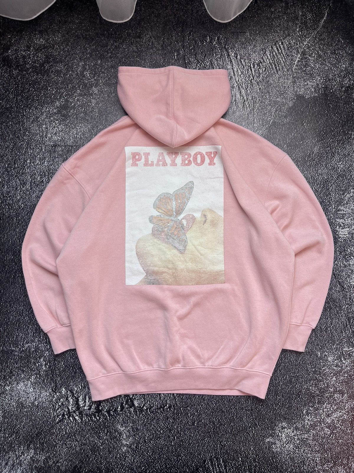 Playboy Hype Playboy x Missguided Oversized Y2K Big Logo Hoodie Size US XL / EU 56 / 4 - 3 Thumbnail
