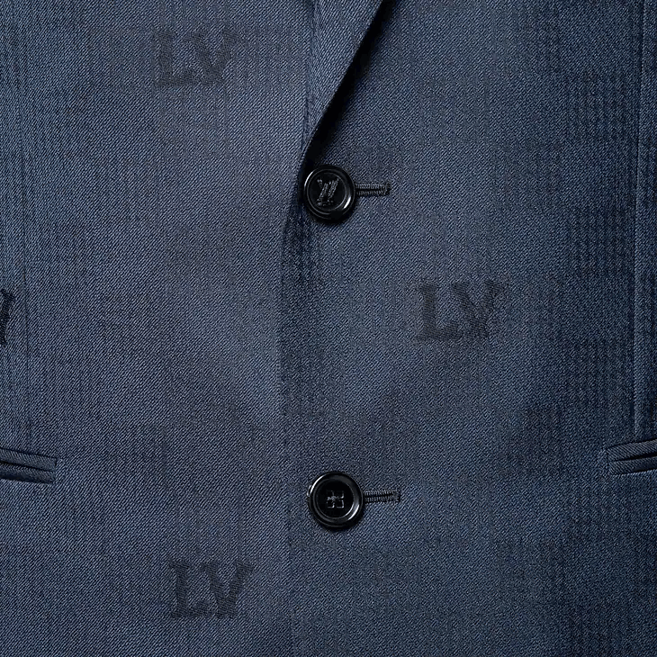 Louis Vuitton Single-Breasted Wool Pont Neuf Jacket Size 48S - 3 Thumbnail