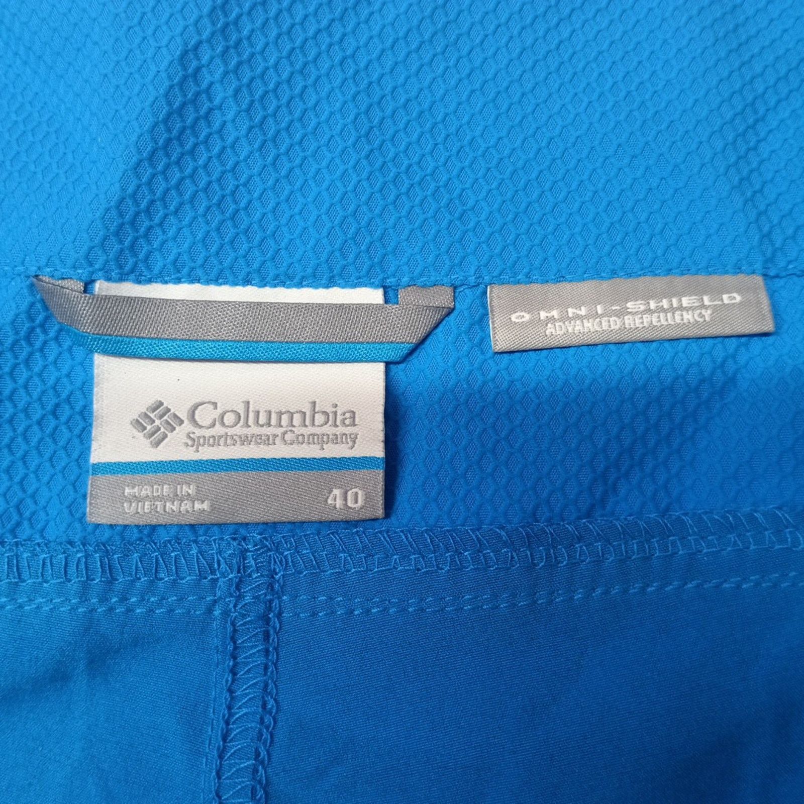 Columbia Columbia Men’s Omni Shield Board Shorts Bright Blue Size 40 Size US 40 / EU 56 - 3 Thumbnail