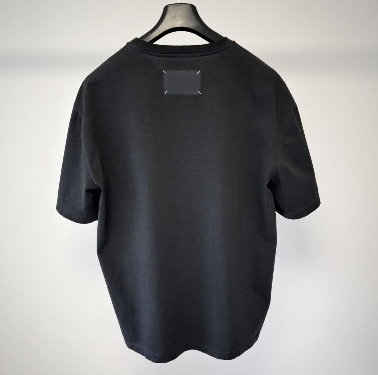 A/W 22 Washed Black Cotton T Shirt