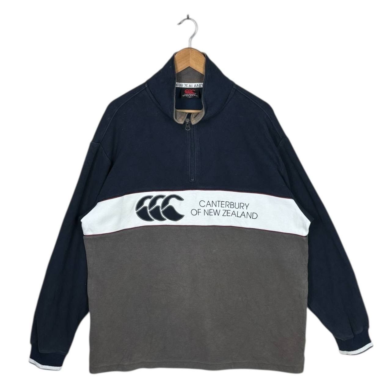 Canterbury of New Zealand Vintage Canterbury of New Zealand 1/4 Zip Sweatshirt 3L Size US XXL / EU 58 / 5 - 1 Thumbnail