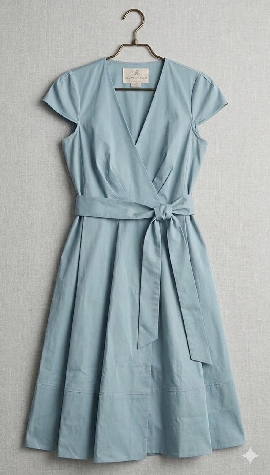 Other Gal Meets Glam julia Engel addison Wrap Dress 14 fit & flare Size XL / US 12-14 / IT 48-50 - 3 Thumbnail