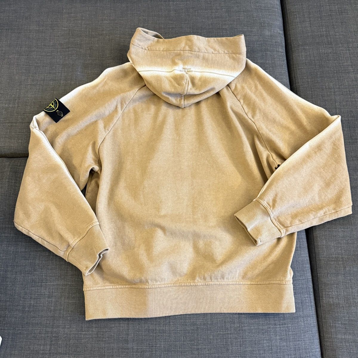 Stone Island × Supreme Supreme x Stone Island SS22 Tan Hoodie Size US M / EU 48-50 / 2 - 4 Thumbnail