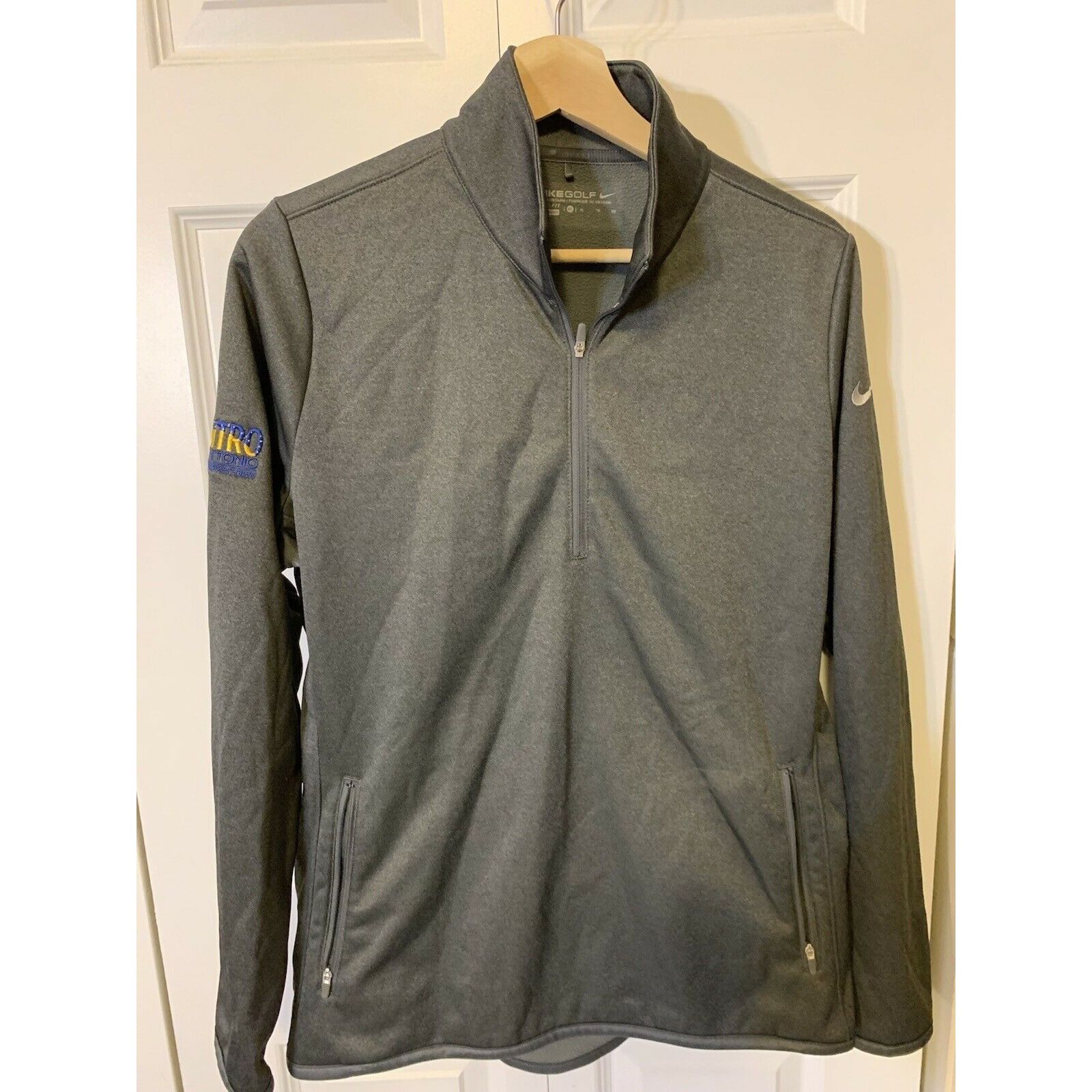 Nike Nike Golf 1/4 Zip Pullover Men’s Sz XL 1/4 Zip Pullover Gray Size US XL / EU 56 / 4 - 3 Thumbnail