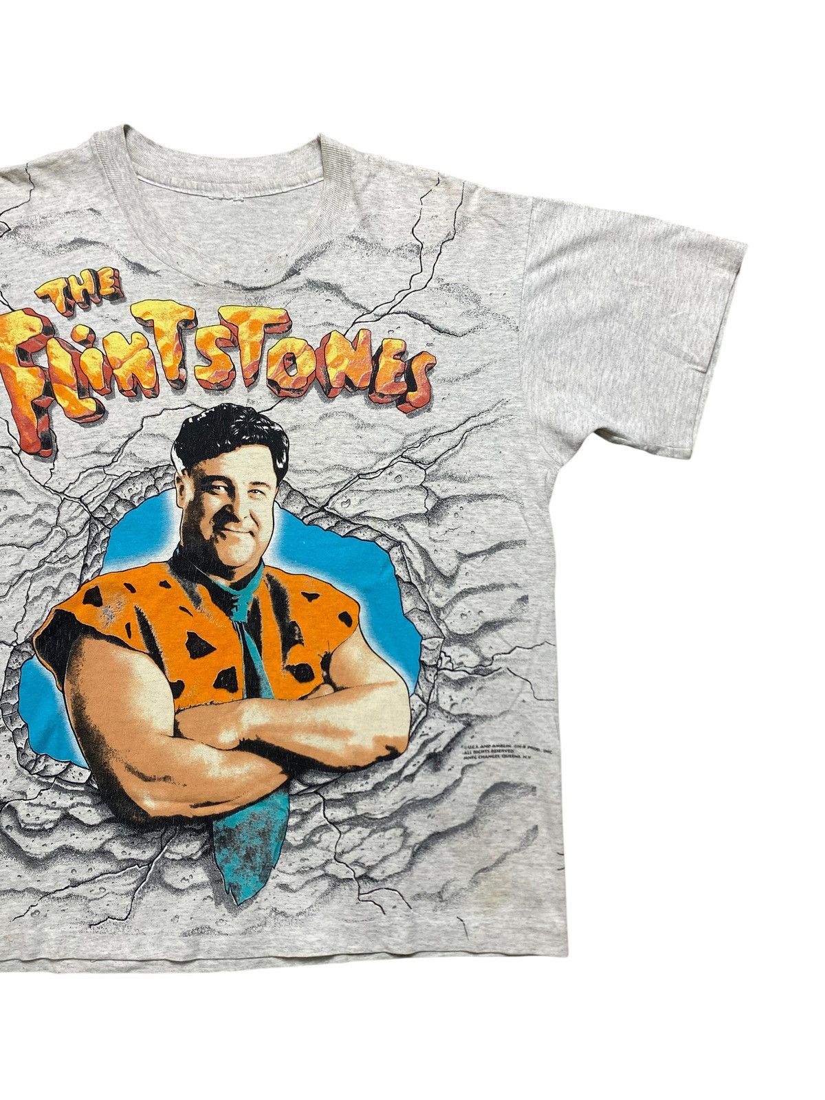 Vintage VINTAGE TSHIRT THE FLINTSTONES MOVIE PROMO Size US L / EU 52-54 / 3 - 3 Thumbnail