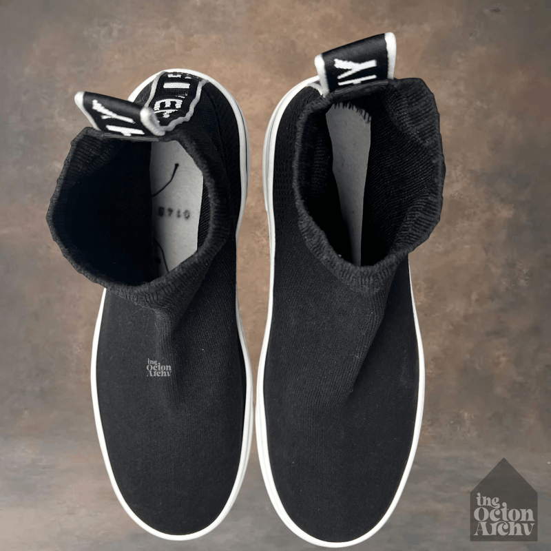 Givenchy Givenchy George V Knitted Sock Sneaker - Black Size US 9 / EU 42 - 7 Thumbnail
