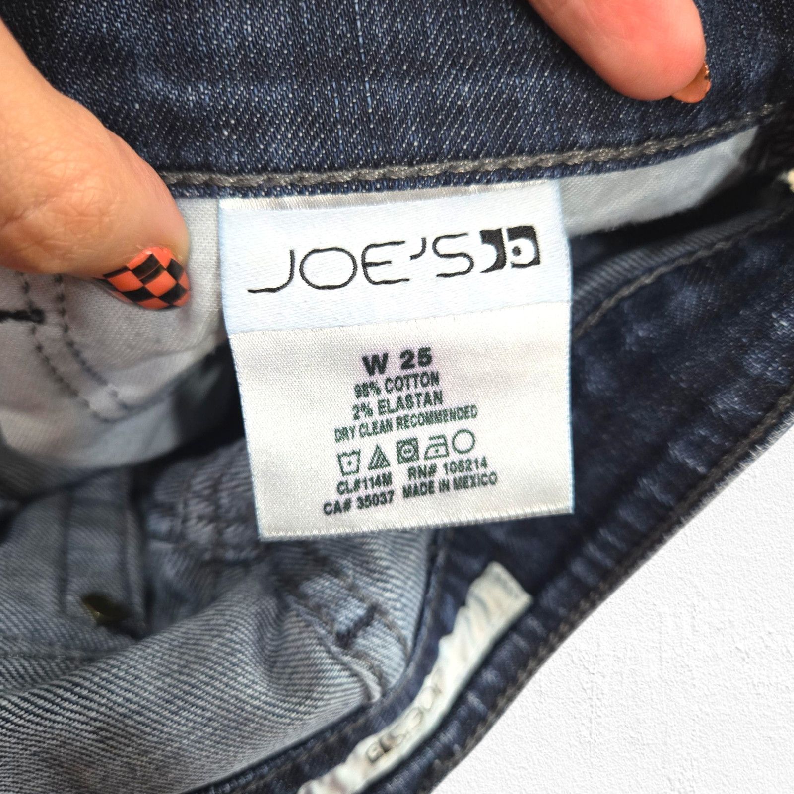 Other Y2K Joes Jeans Slim Bootcut Low Rise Dark Wash Jeans Size 25 Size 25" / US 0 / IT 36 - 7 Thumbnail