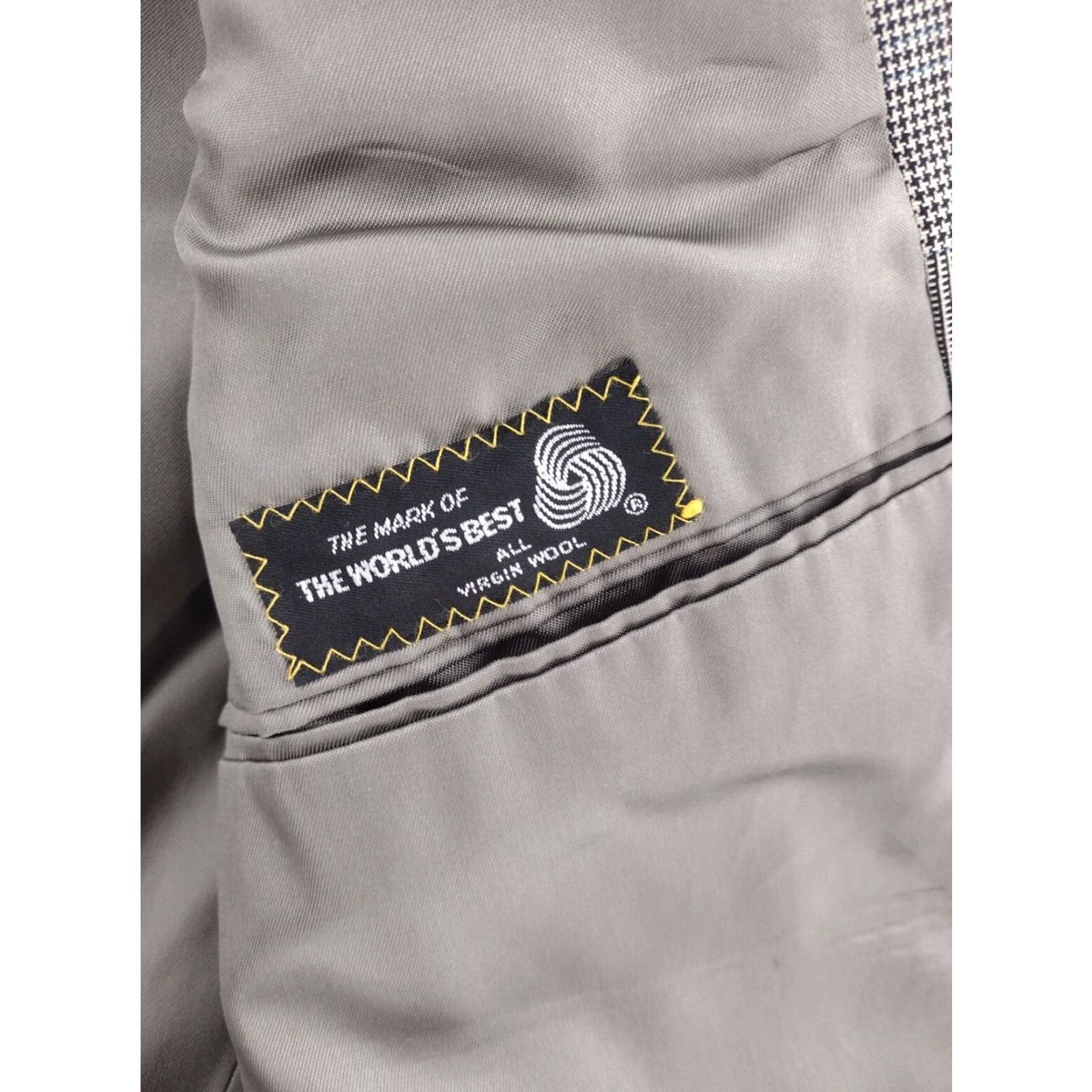 Ralph Lauren VINTAGE Ralph Lauren Polo University Blazer Men's 44 Wool Plaid Checks University Theme Gray Mens Size US XXL / EU 58 / 5 - 7 Thumbnail