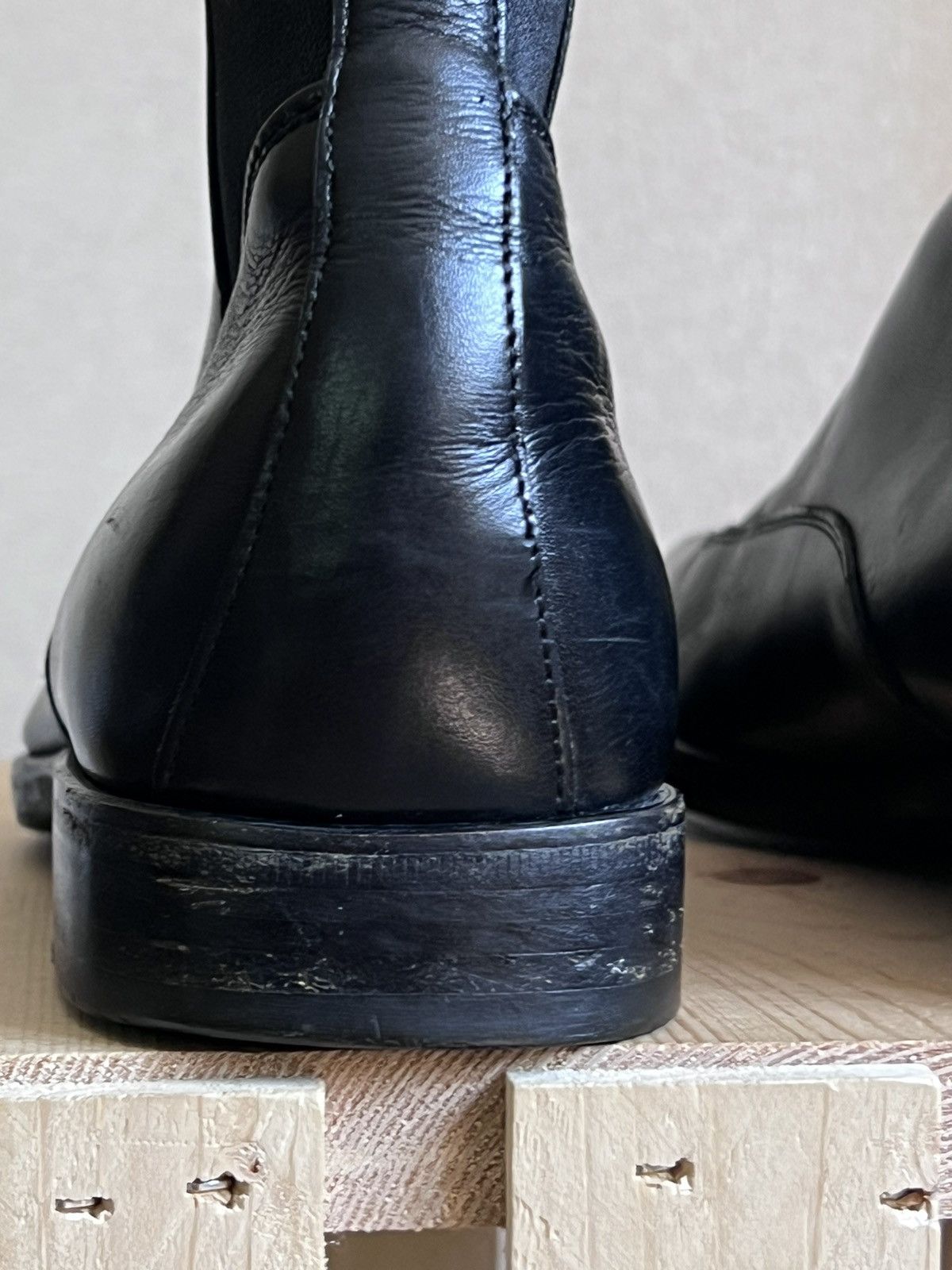 Gucci Gucci Leather Black Chelsea Boots size us 7.5 Size US 7.5 / EU 40-41 - 9 Thumbnail
