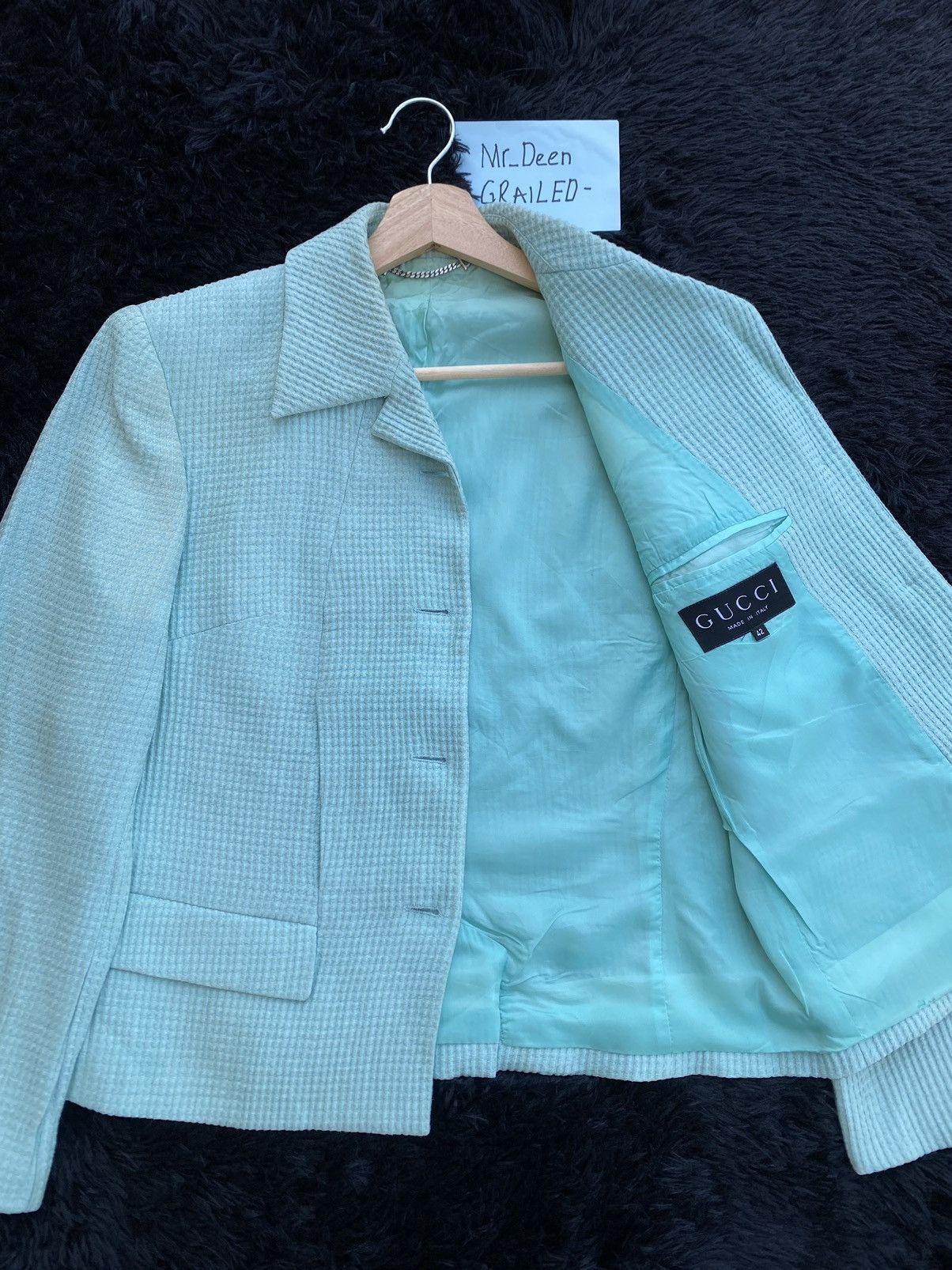 Gucci Rare Vintage GUCCI Women Blazer/Coat Size M / US 6-8 / IT 42-44 - 7 Thumbnail
