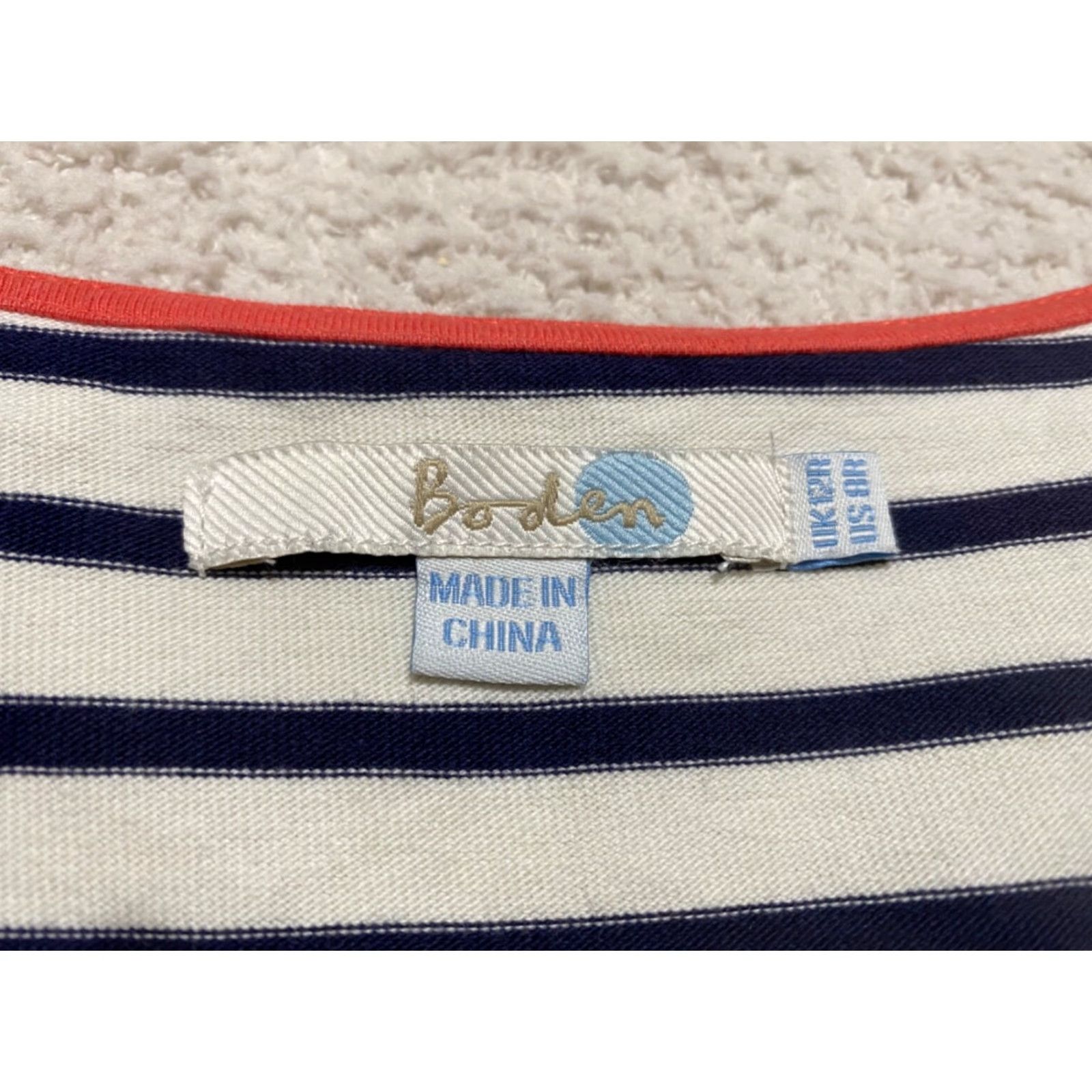 Boden Boden Tunic Tank Top Women Size 8 Multicolor Striped Sleeveless Scoop Neck Tank Top Women's Casual Tunic Style 8 Boden Size M / US 6-8 / IT 42-44 - 4 Thumbnail
