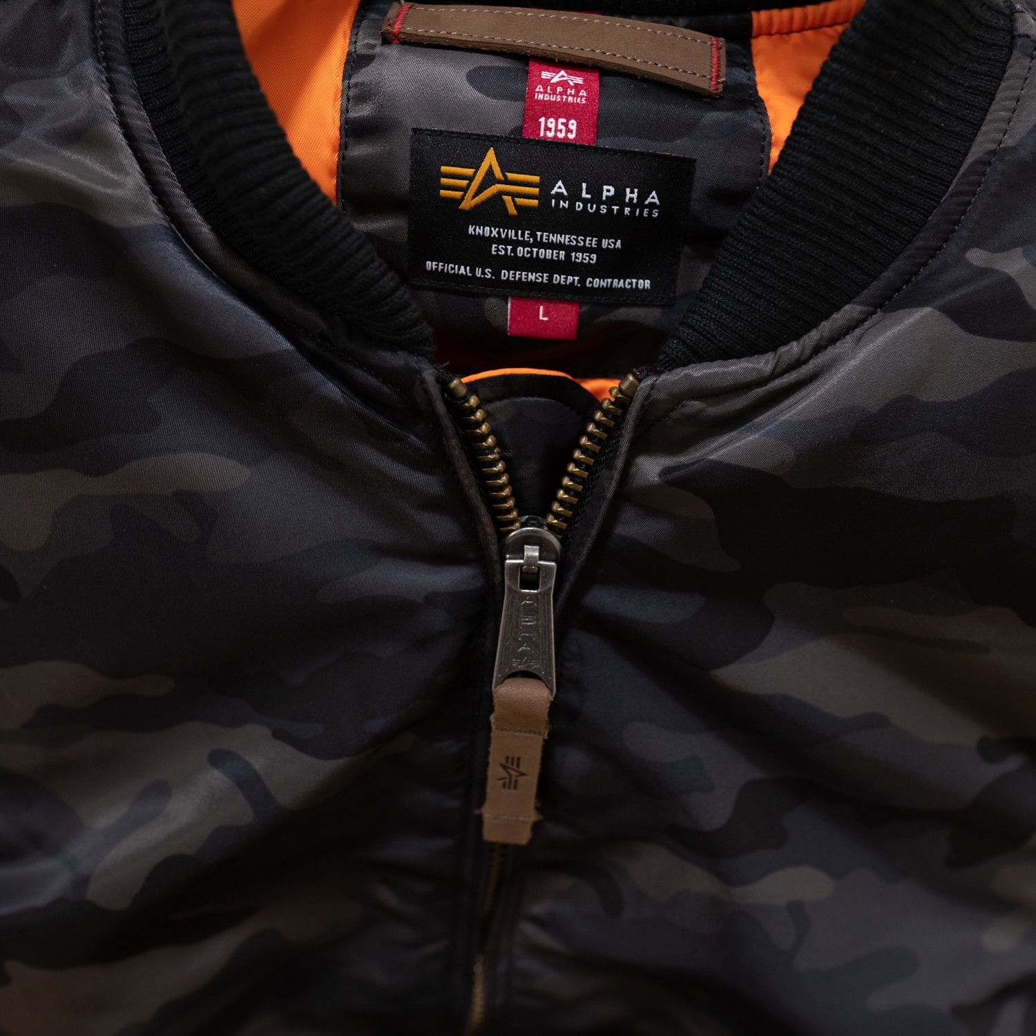 Alpha Industries MA-1 VF 59 Black Camo Size US L / EU 52-54 / 3 - 5 Thumbnail