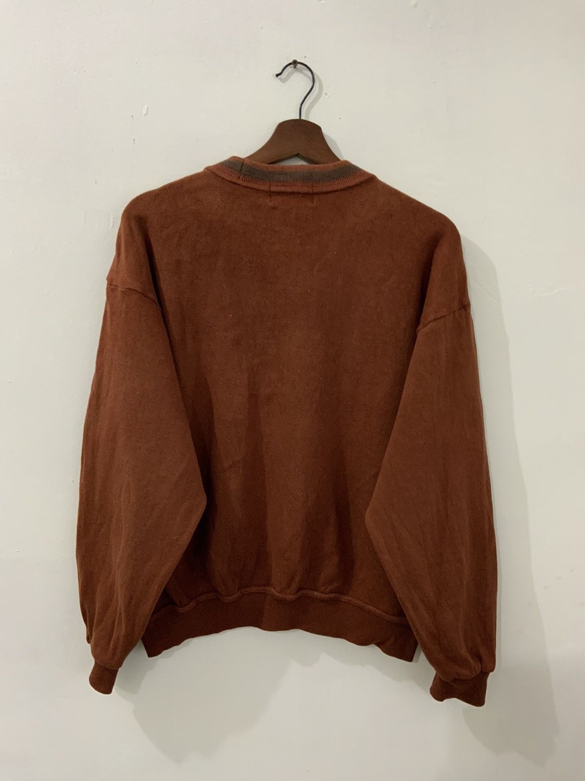 Japanese Brand Vintage Claudio Valentino Paris Sweatshirt Size US M / EU 48-50 / 2 - 2 Thumbnail