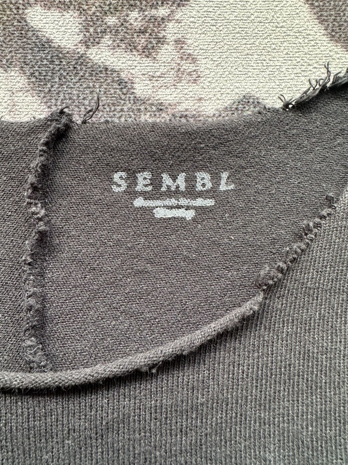 SEMBL 2011S/S SEMBL origami raw edge quarter sleeve Size US M / EU 48-50 / 2 - 9 Thumbnail