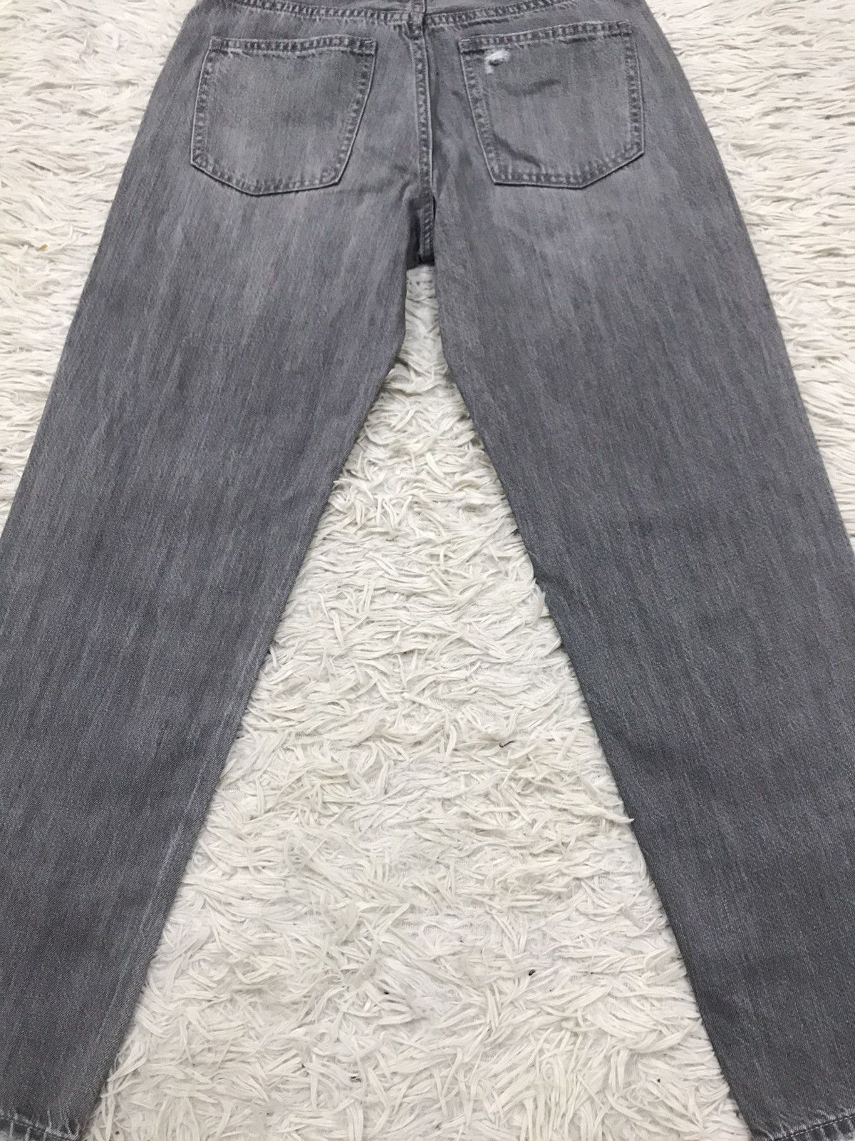 Uniqlo Uniqlo Distressed Slim Tapered Fit Jeans Size 24" / US 00 / IT 34 - 10 Thumbnail