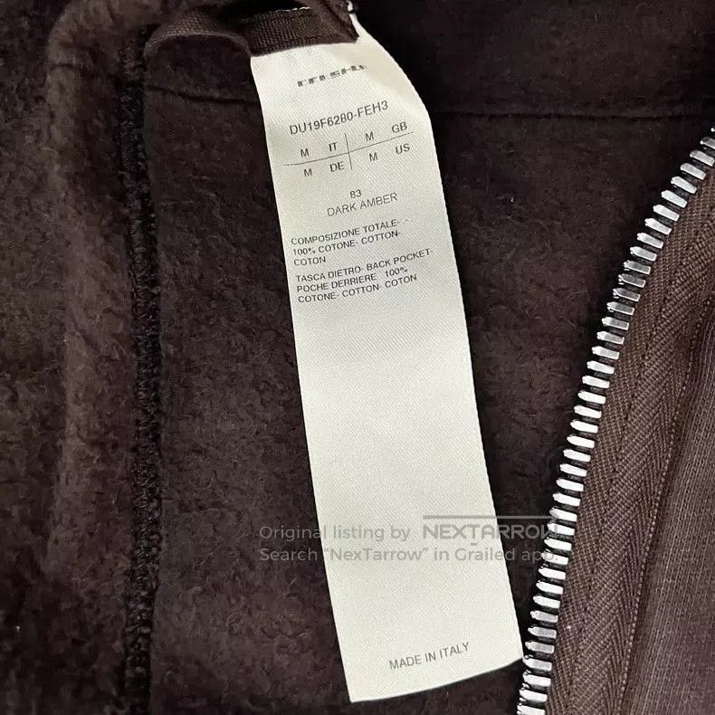 Rick Owens Rick Owens Full zipper hoodie. Size US M / EU 48-50 / 2 - 3 Thumbnail
