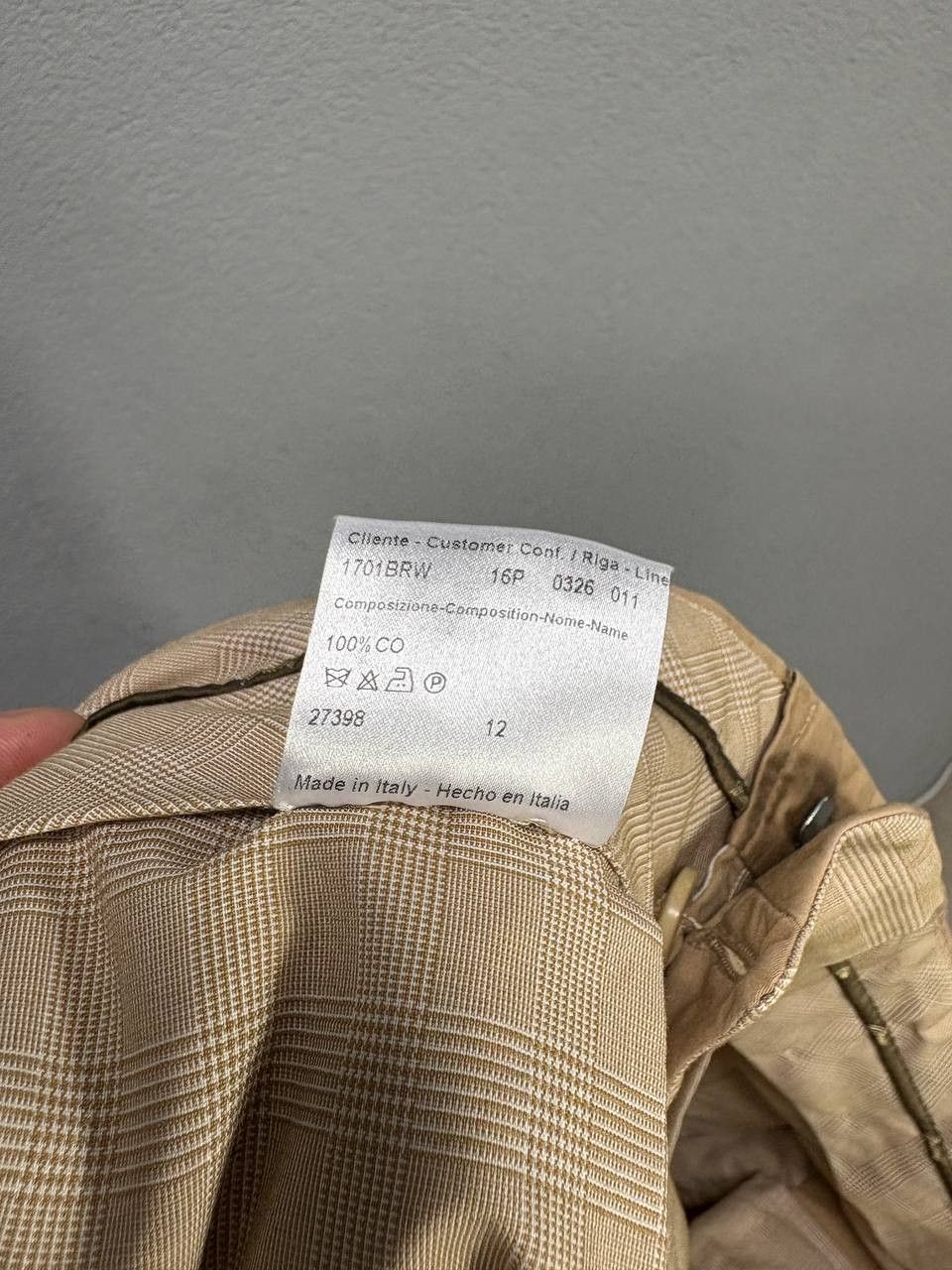 Brioni Brioni mens pants size 55 / W 36 made in Italy Size US 36 / EU 52 - 12 Thumbnail