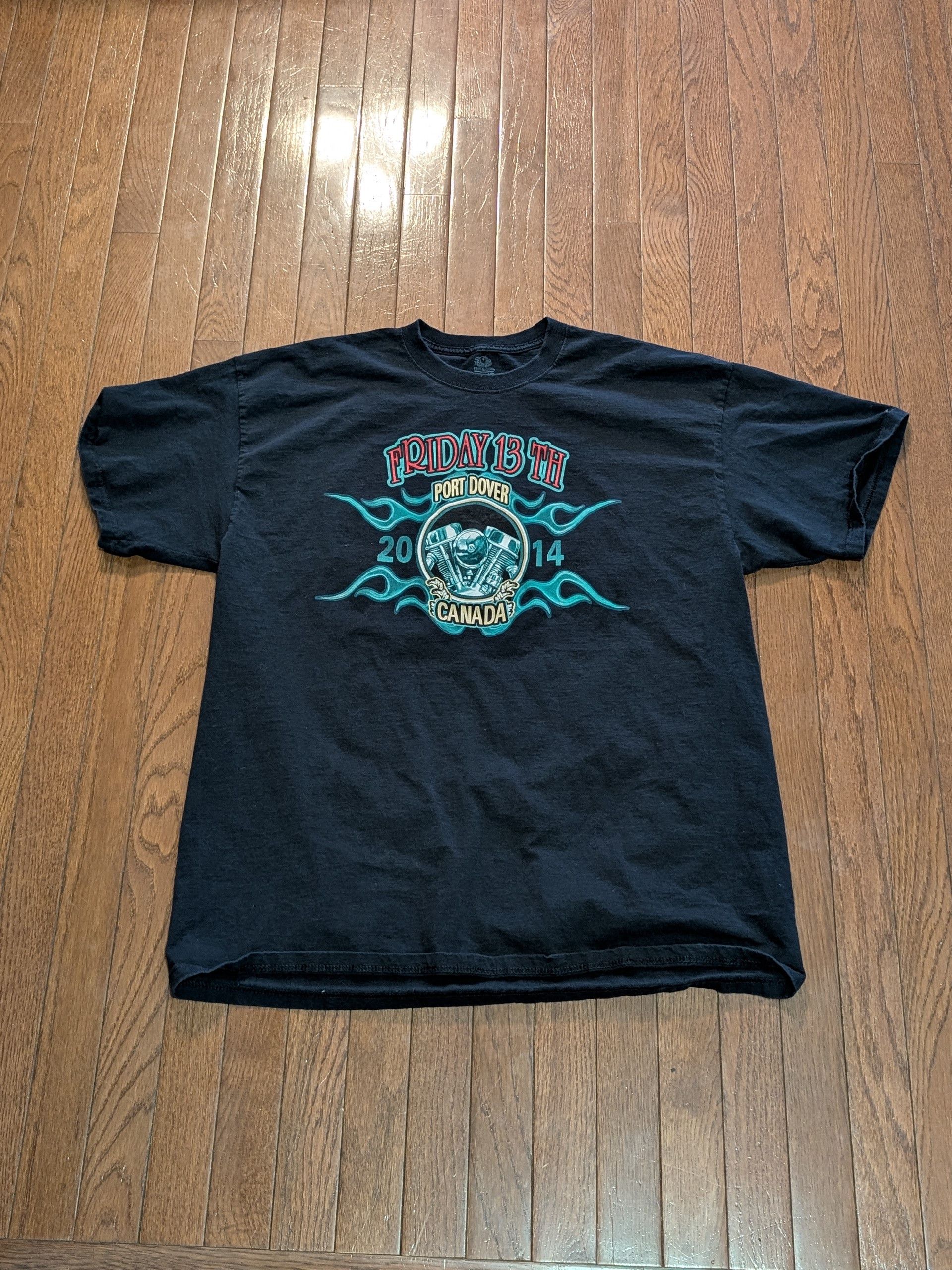 Other 2014 Port Dover Friday the 13th Biker Lighthouse T-Shirt Size US XXL / EU 58 / 5 - 3 Thumbnail