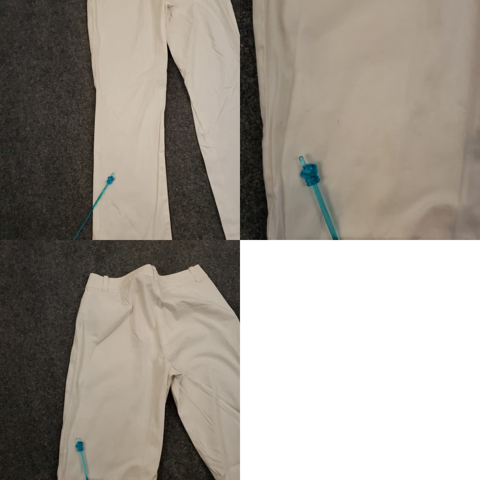 Ralph Lauren VINTAGE Lauren Ralph Lauren Pants Women 8 White Bootcut 29x29 Stretch Pockets Chino Size 30" / US 8 / IT 44 - 10 Thumbnail