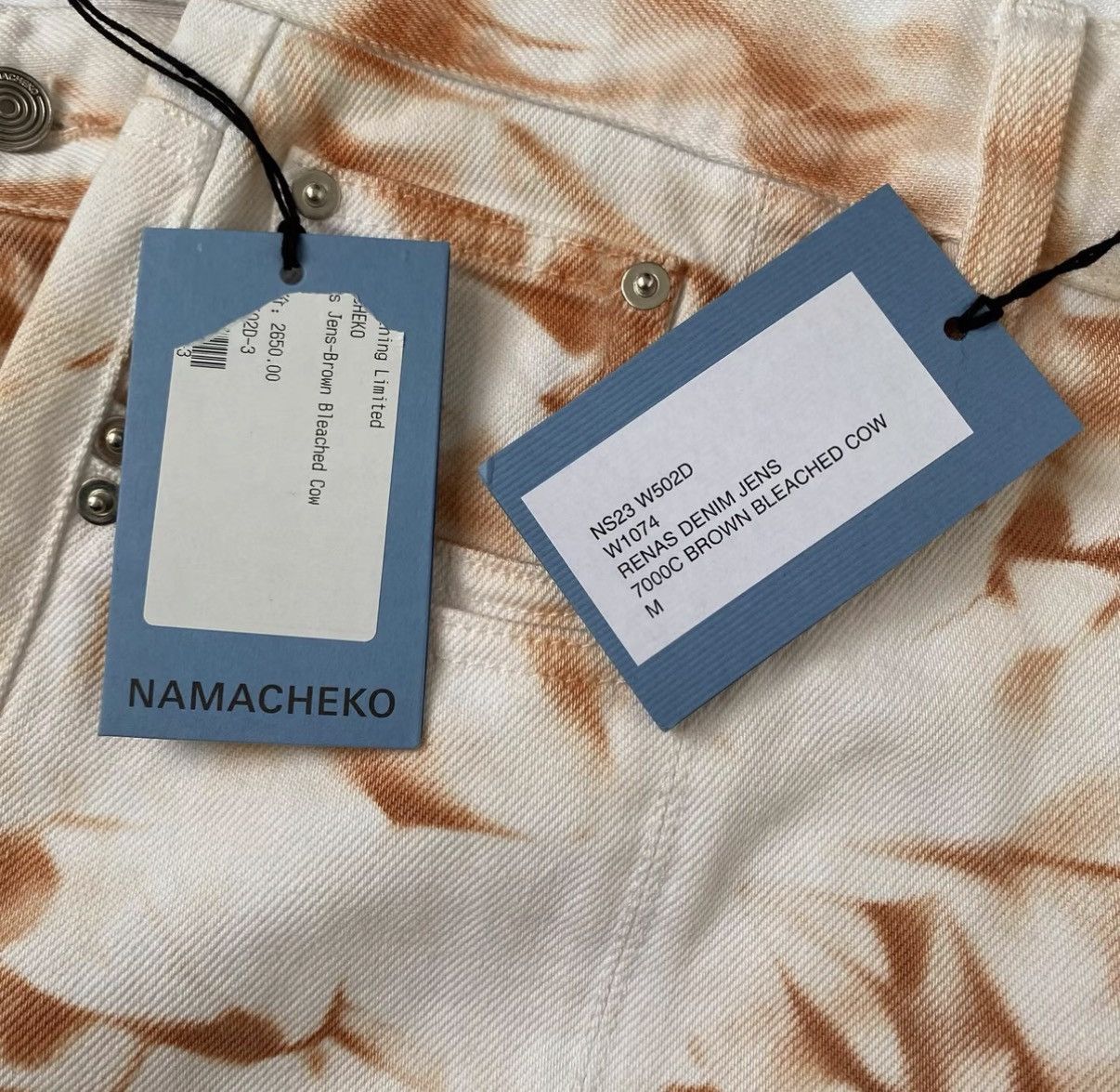 Namacheko Namacheko Jeans Size US 34 / EU 50 - 6 Thumbnail