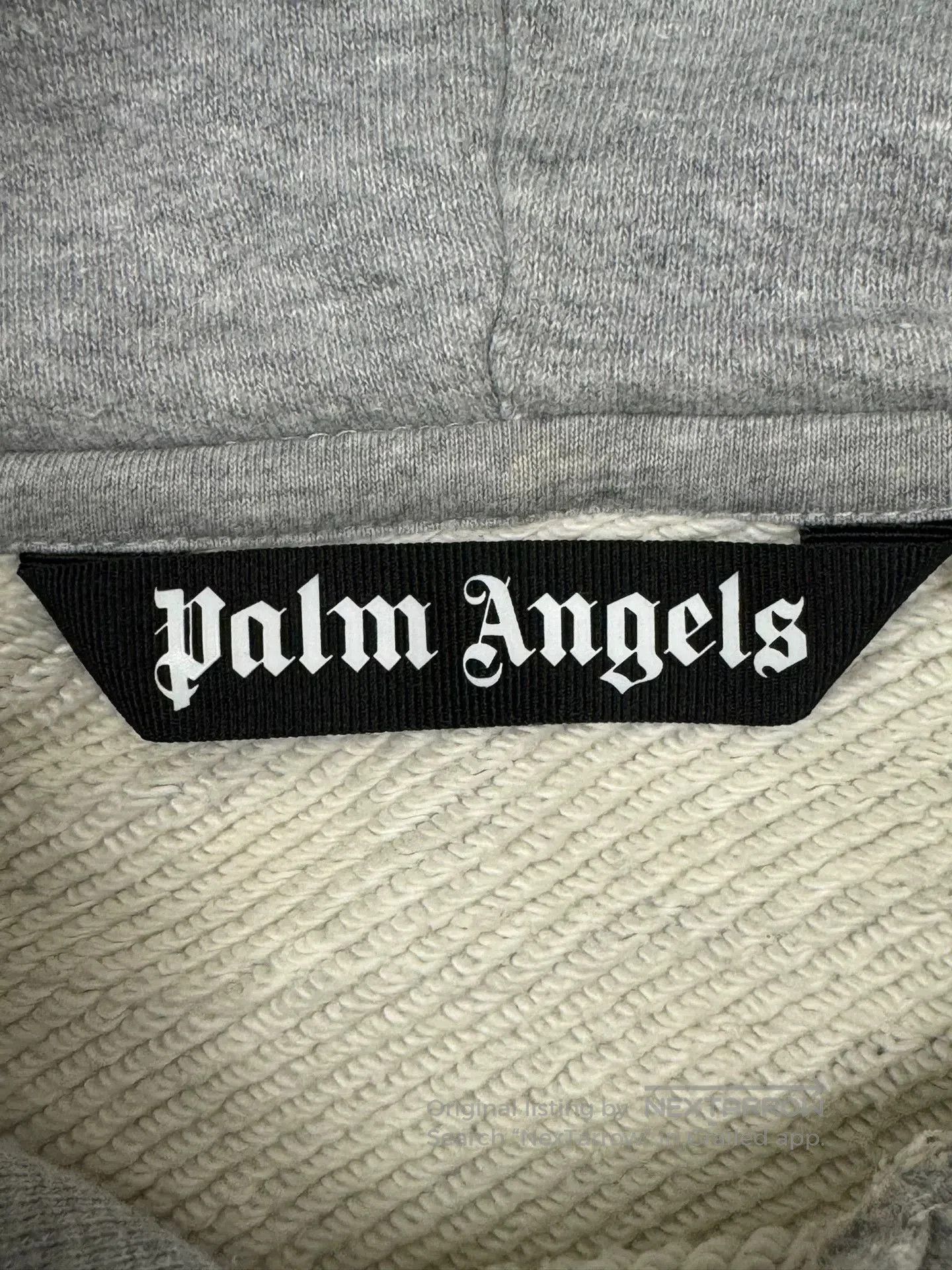 Palm Angels gray palm angels teddy bear hoodie. Size US S / EU 44-46 / 1 - 7 Thumbnail