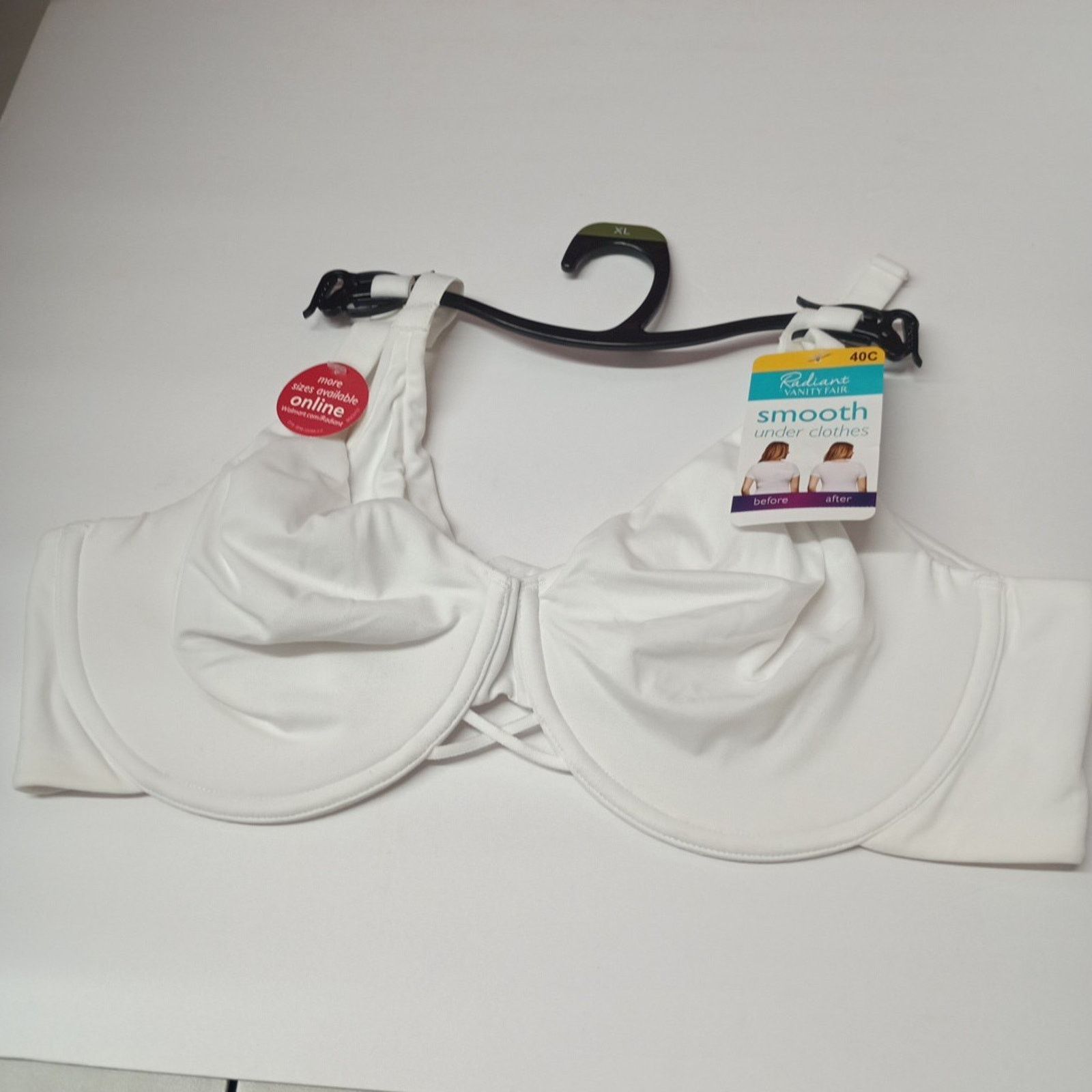 Other Vanity Fair Radiant Underwire Bra Women's Size 40C White Size ONE SIZE - 1 Thumbnail