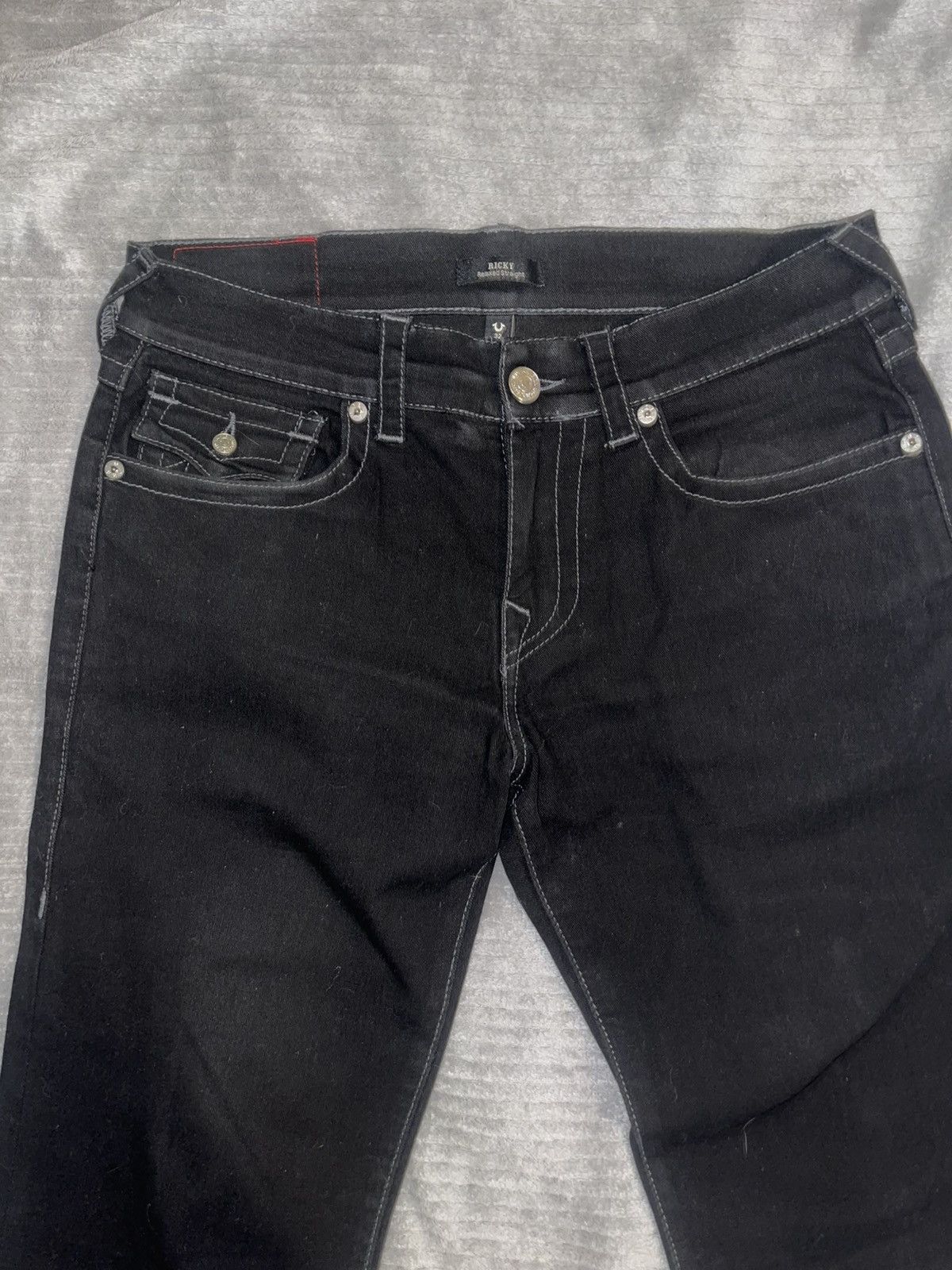 True Religion True Religion Jeans Black/Grey Size US 32 / EU 48 - 5 Thumbnail