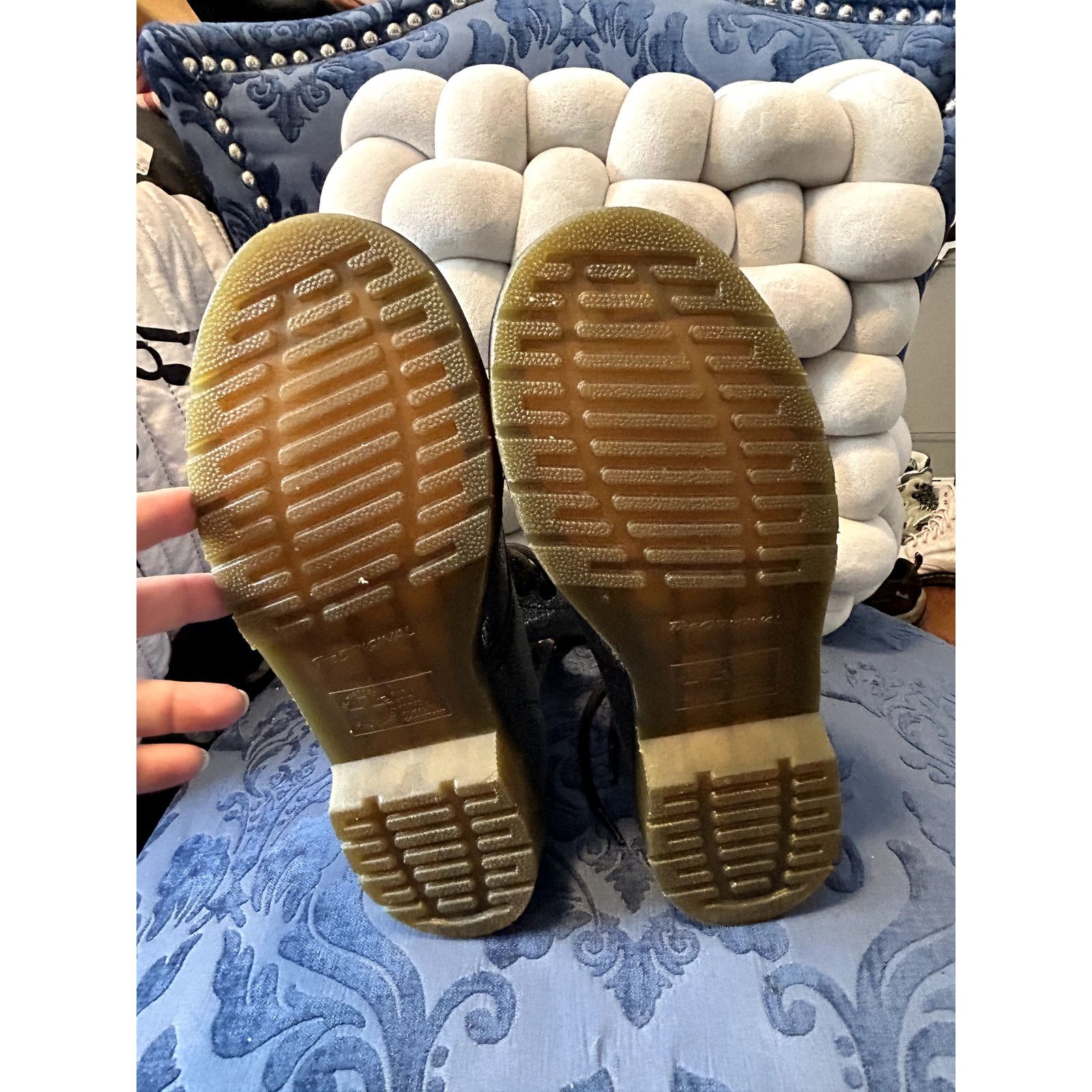 Dr. Martens Dr Martens Pascal Suede Teal Glitter size 7/EU 38 Size US 7 / IT 37 - 6 Thumbnail