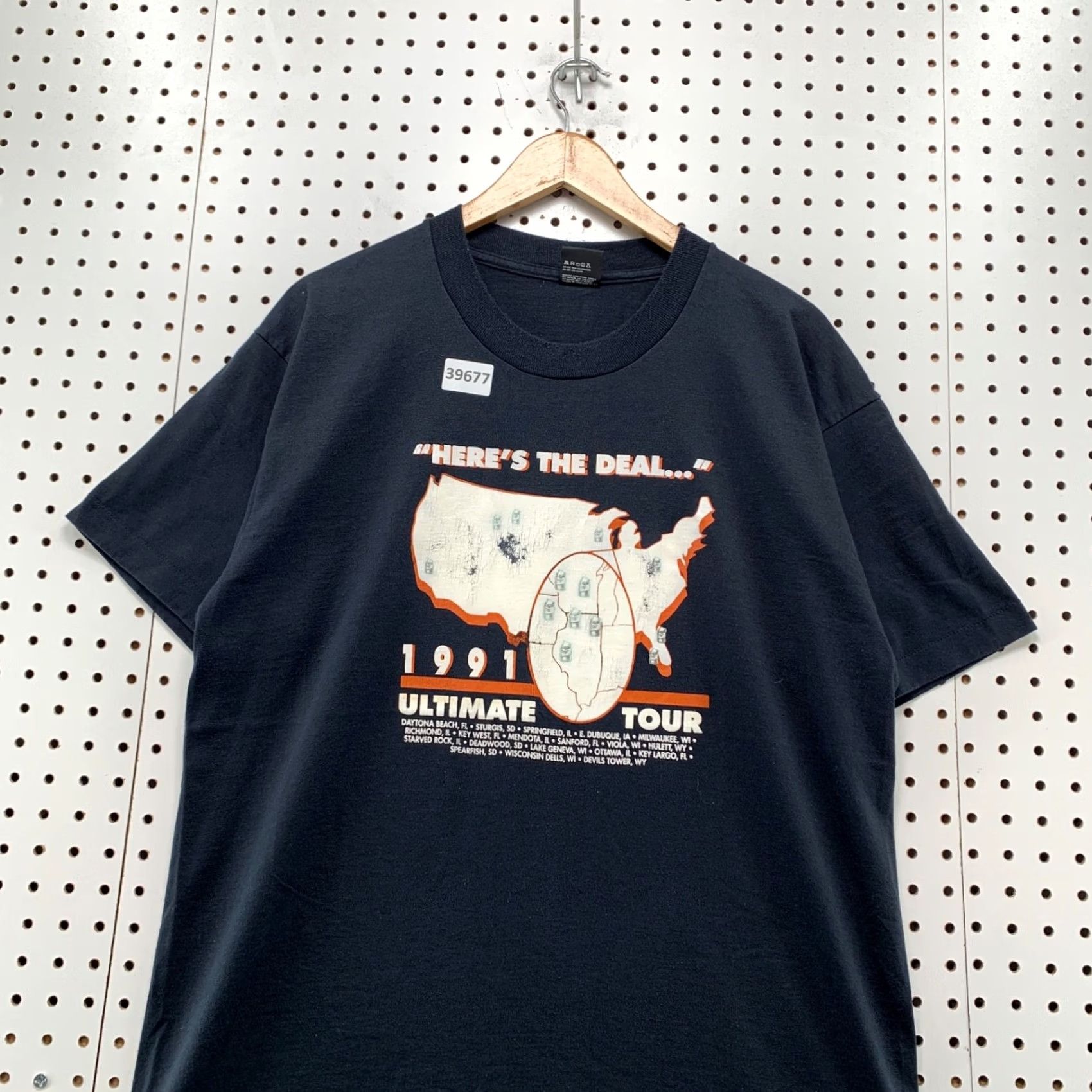 Vintage VINTAGE Harley Owner Group 1991 Ultimate Tour Shirt Mens XL Black USA Size US XL / EU 56 / 4 - 3 Thumbnail
