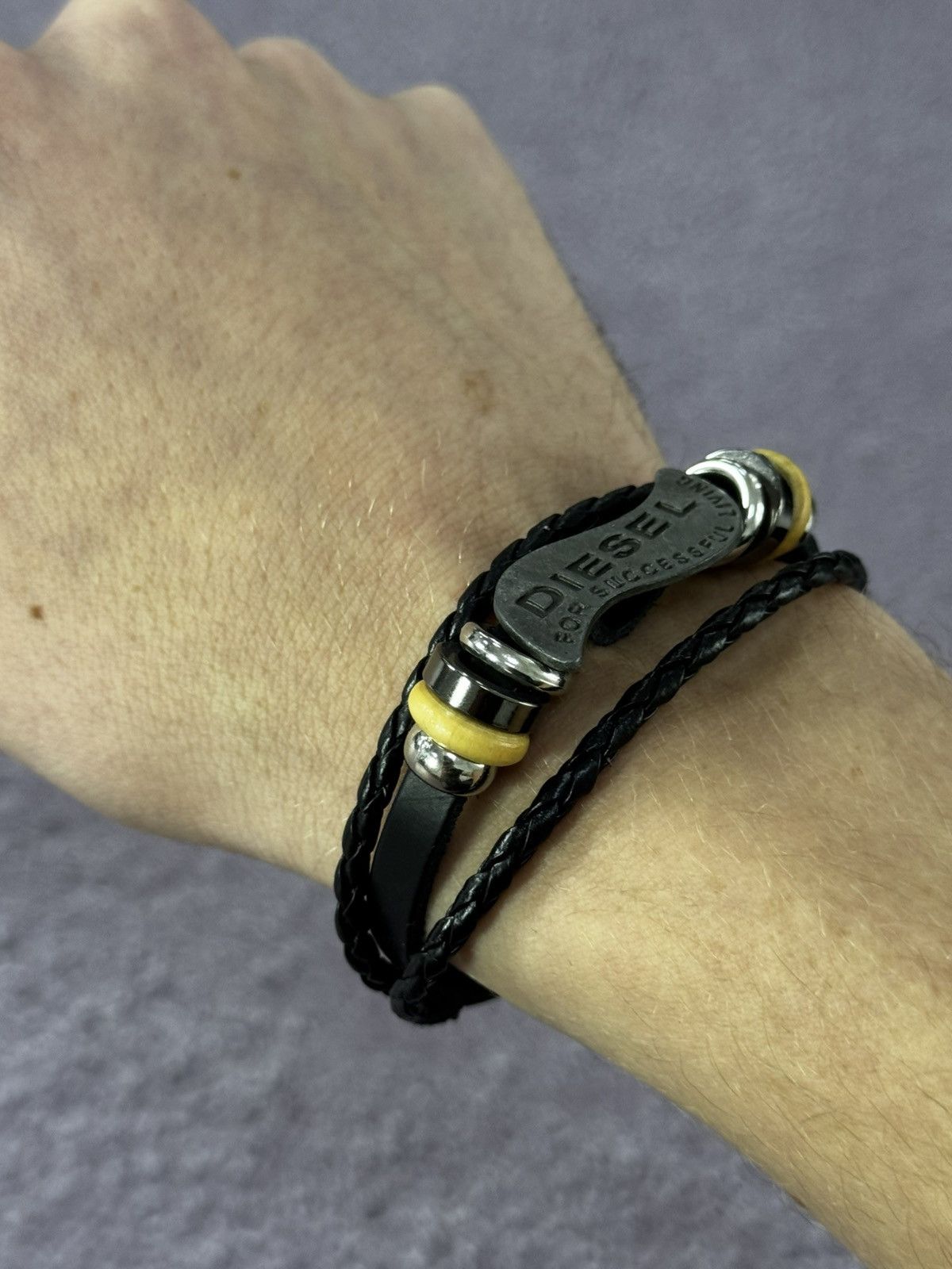 Diesel Diesel Vintage Grunge Vibe Y2K 00’s Aesthetic Braclet Size ONE SIZE - 6 Thumbnail