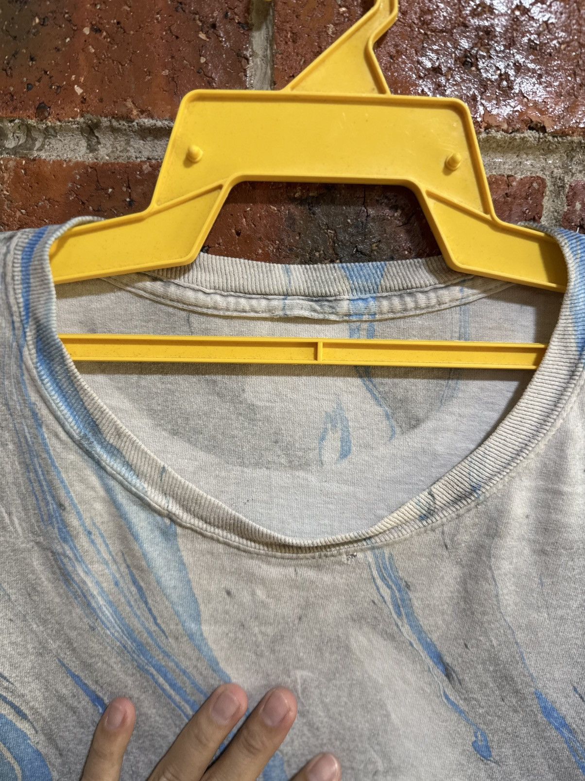 Vintage Vintage Marble Tye Dye Tee Size US XL / EU 56 / 4 - 3 Thumbnail
