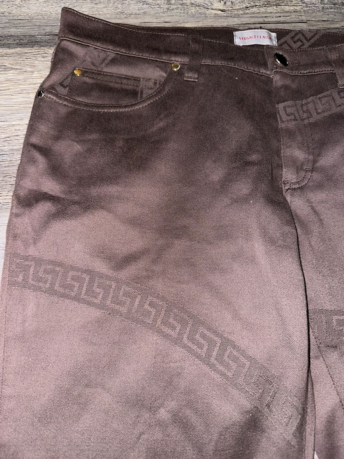 Versace VERSACE wide leg jeans Size US 32 / EU 48 - 2 Thumbnail