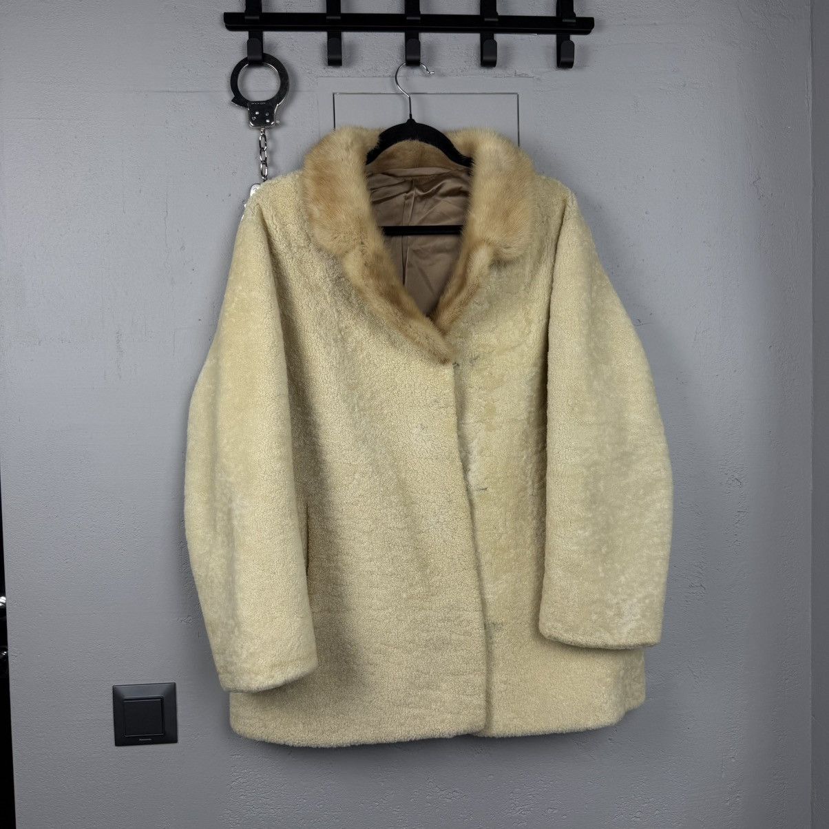Vintage Vintage Keska Coat Avant Garde Real Fur Faux Size L / US 10 / IT 46 - 2 Thumbnail