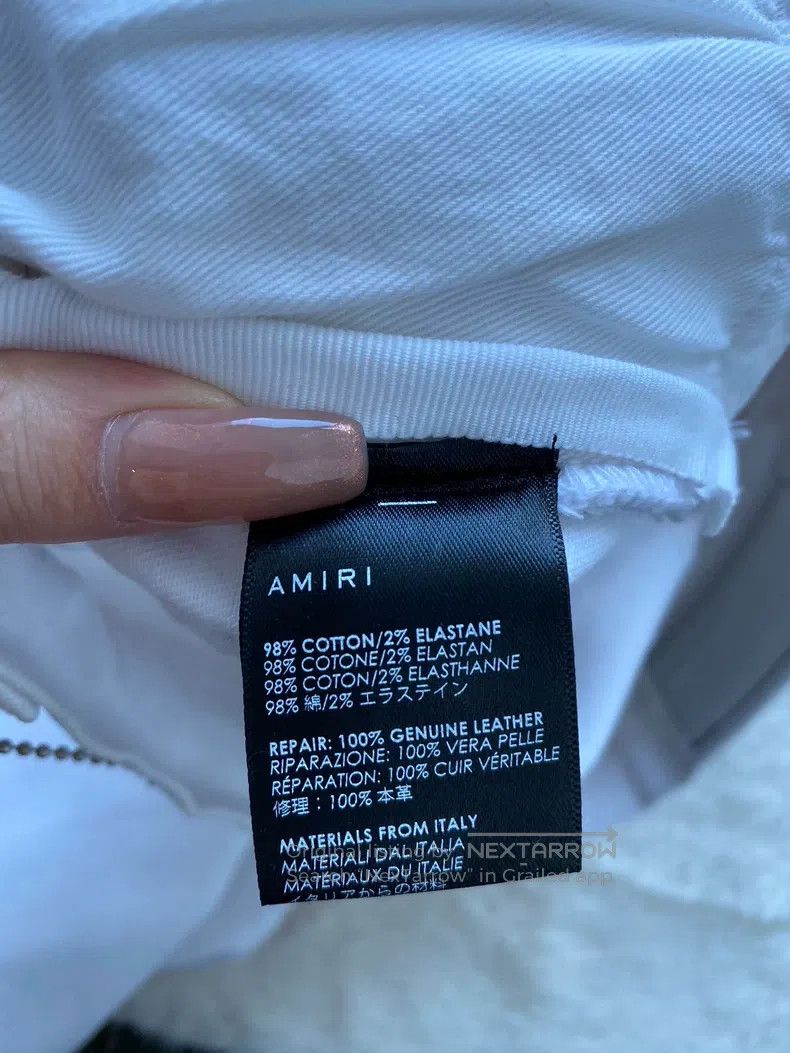 Amiri Amiri Size 30 White mx2 jeans Size US 30 / EU 46 - 4 Thumbnail