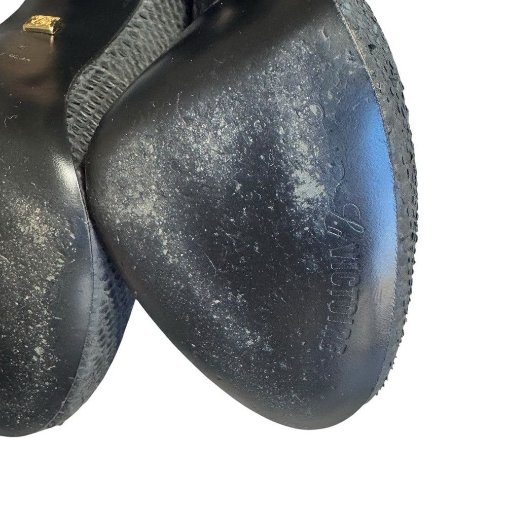 Other Pour La Victoire Irina II Snakeskin High Heel Black Shoes M Size US 8 / IT 38 - 9 Thumbnail