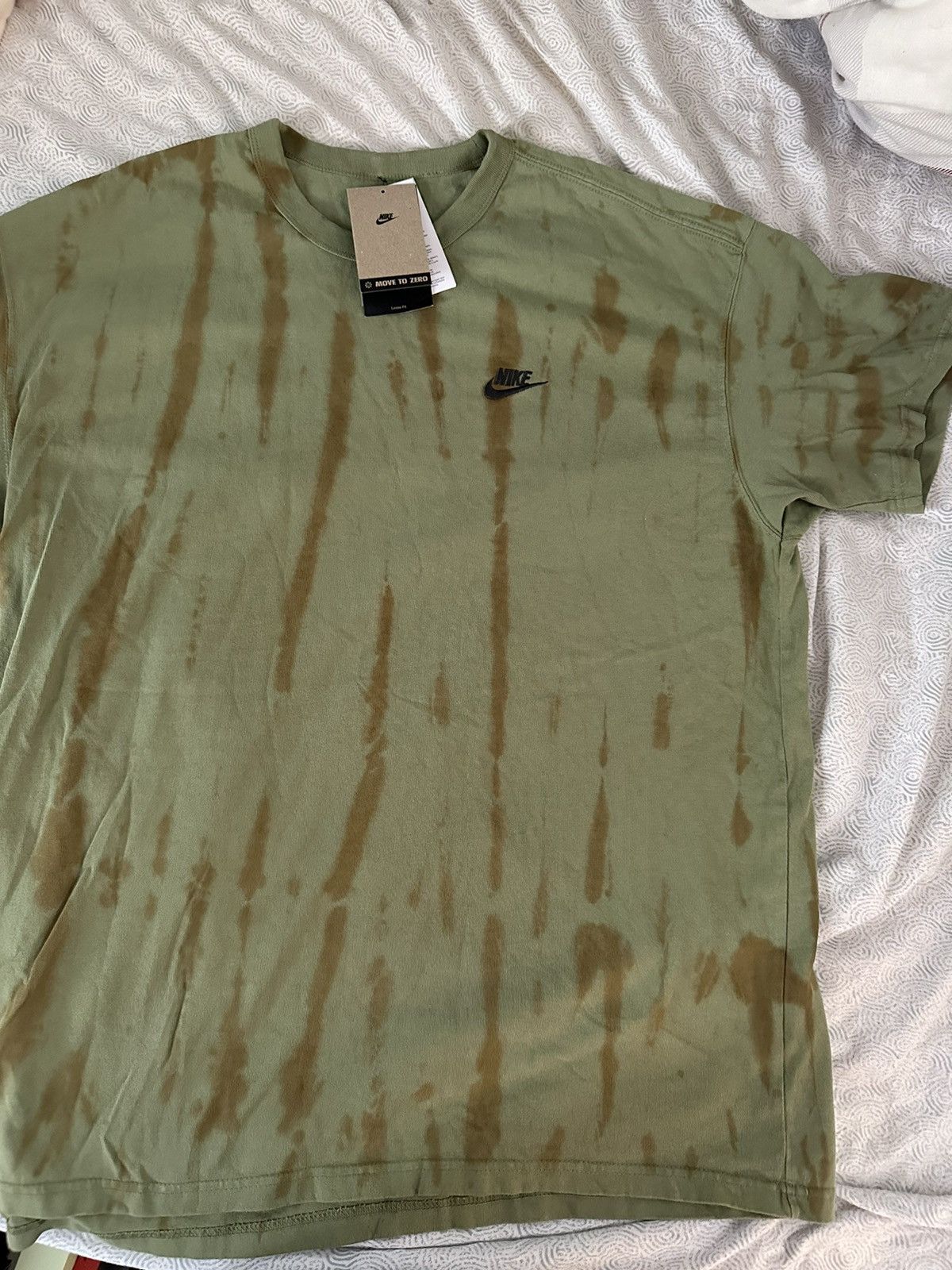 Nike Nike Tie Dye Heavy T-shirt Green Size US XL / EU 56 / 4 - 1 Thumbnail