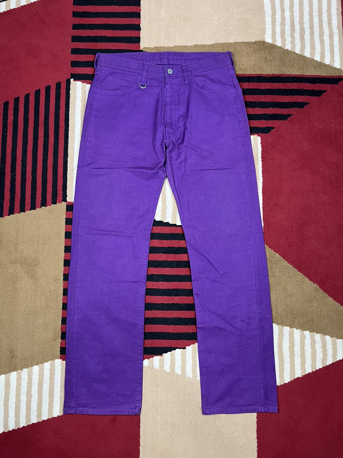 Sophnet. Sophnet. Purpel Denim Pants Size US 31 - 1 Thumbnail