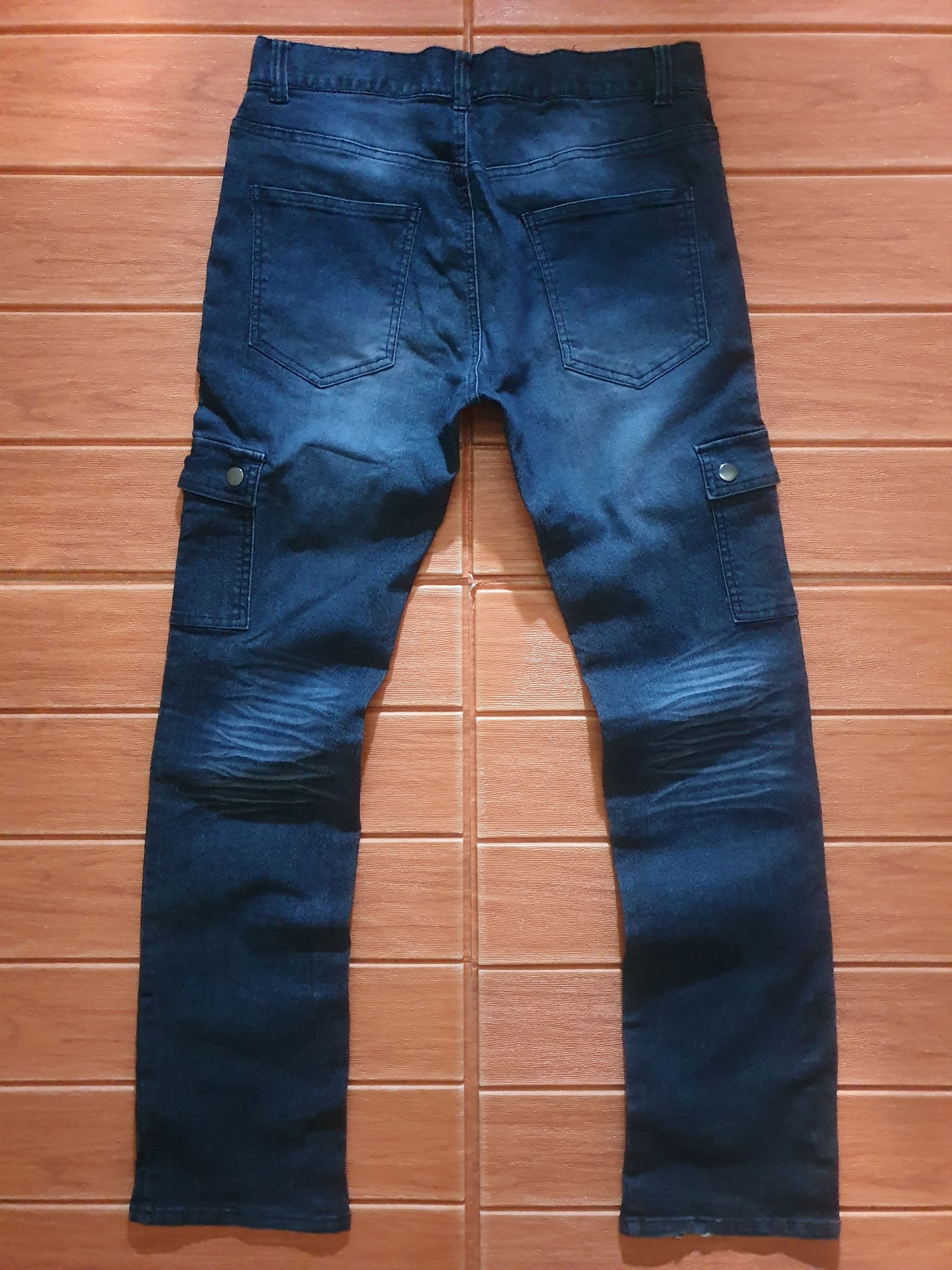Japanese Brand × PPFM 💥Japanese harajuku Multipocket Menz style denim pant Size US 31 - 6 Thumbnail